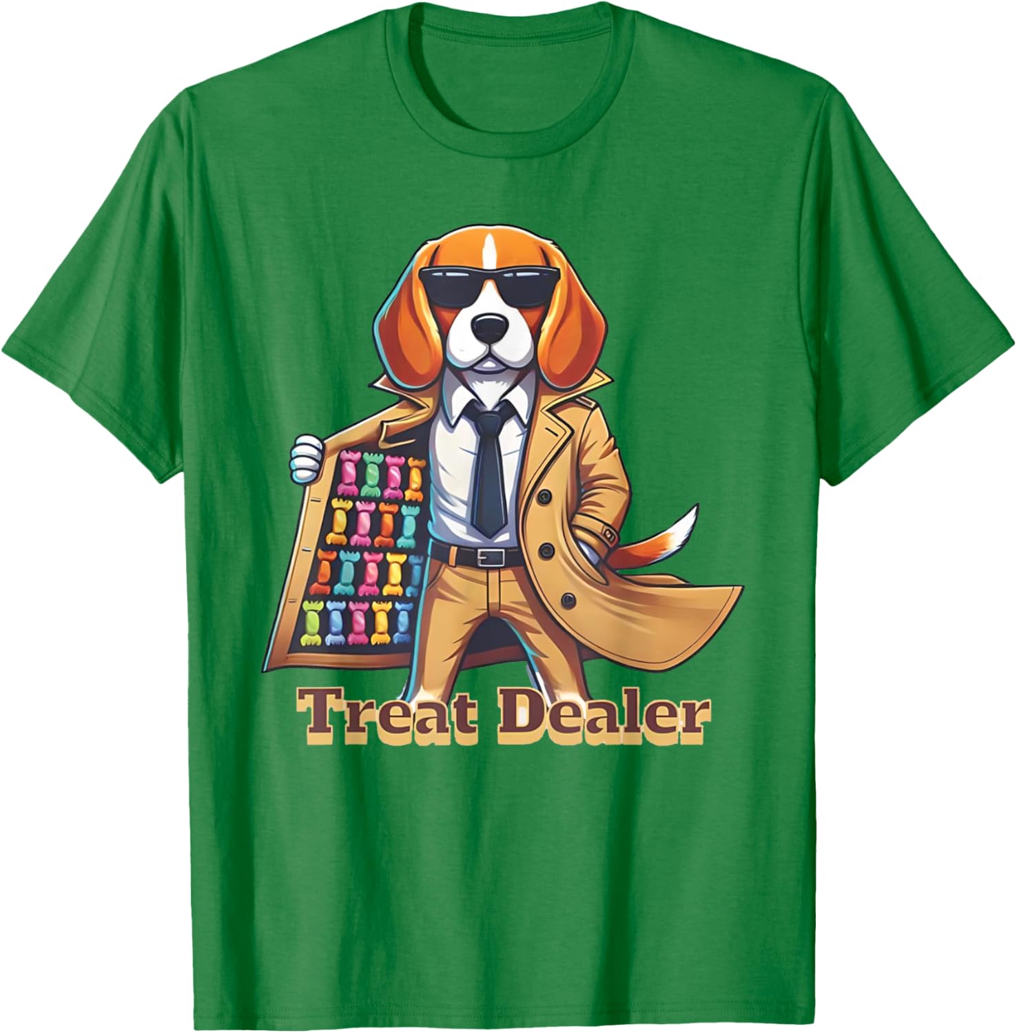 Funny Beagle Lover T-Shirt for Dog Treat Dealers - Perfect Gift for Dog Owners - 20