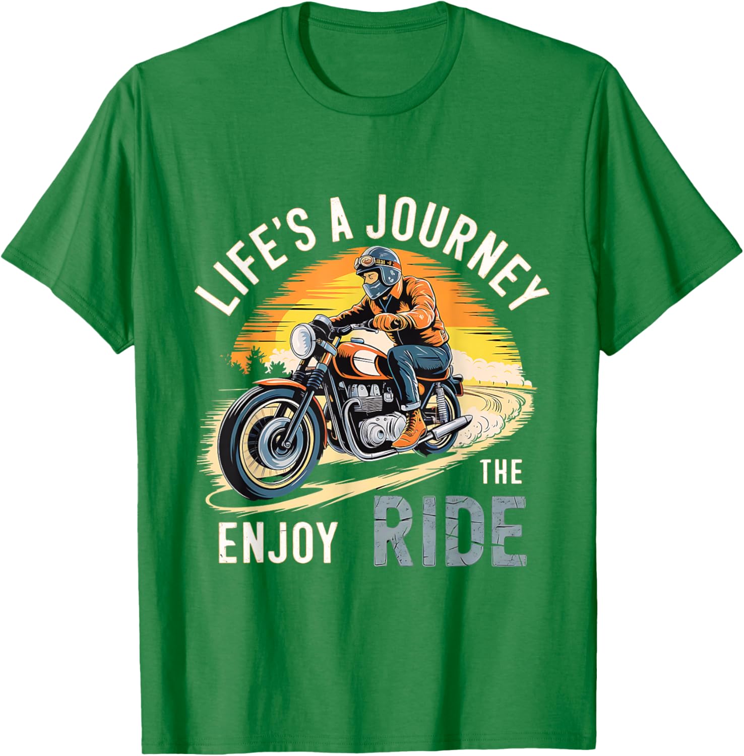 Biker Life Journey Enjoy The Ride T-Shirt for Men, Women, and Kids - 15