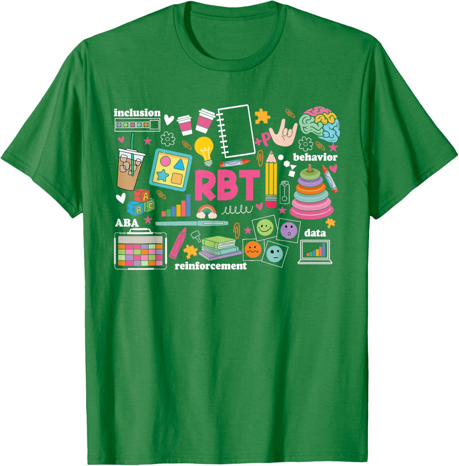 RBT Behavioral ABA Therapist T-Shirt for Registered Behavior Technicians - 9