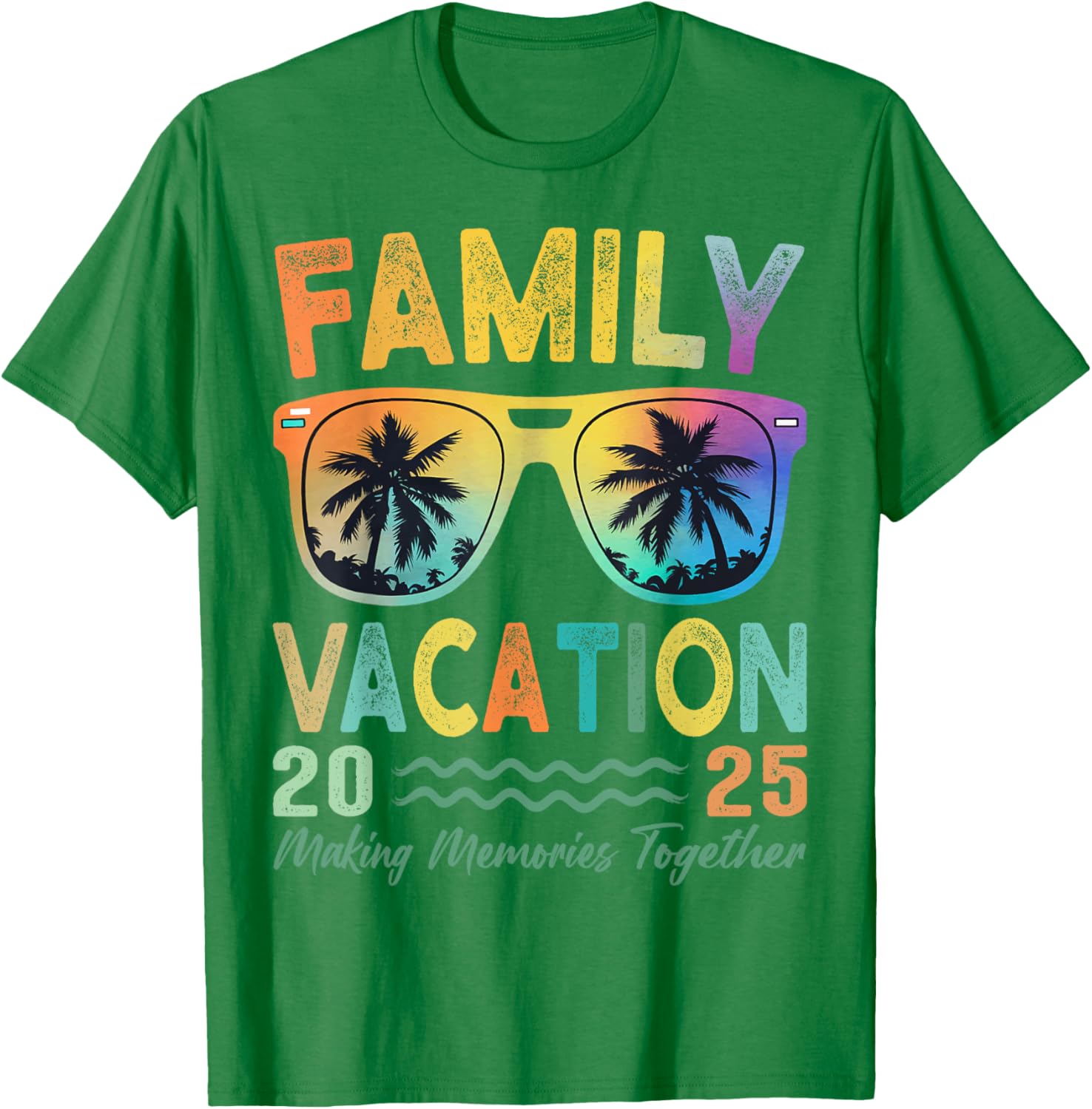 Family Vacation 2025 Memories Family Reunion T-Shirt for All Ages - 9