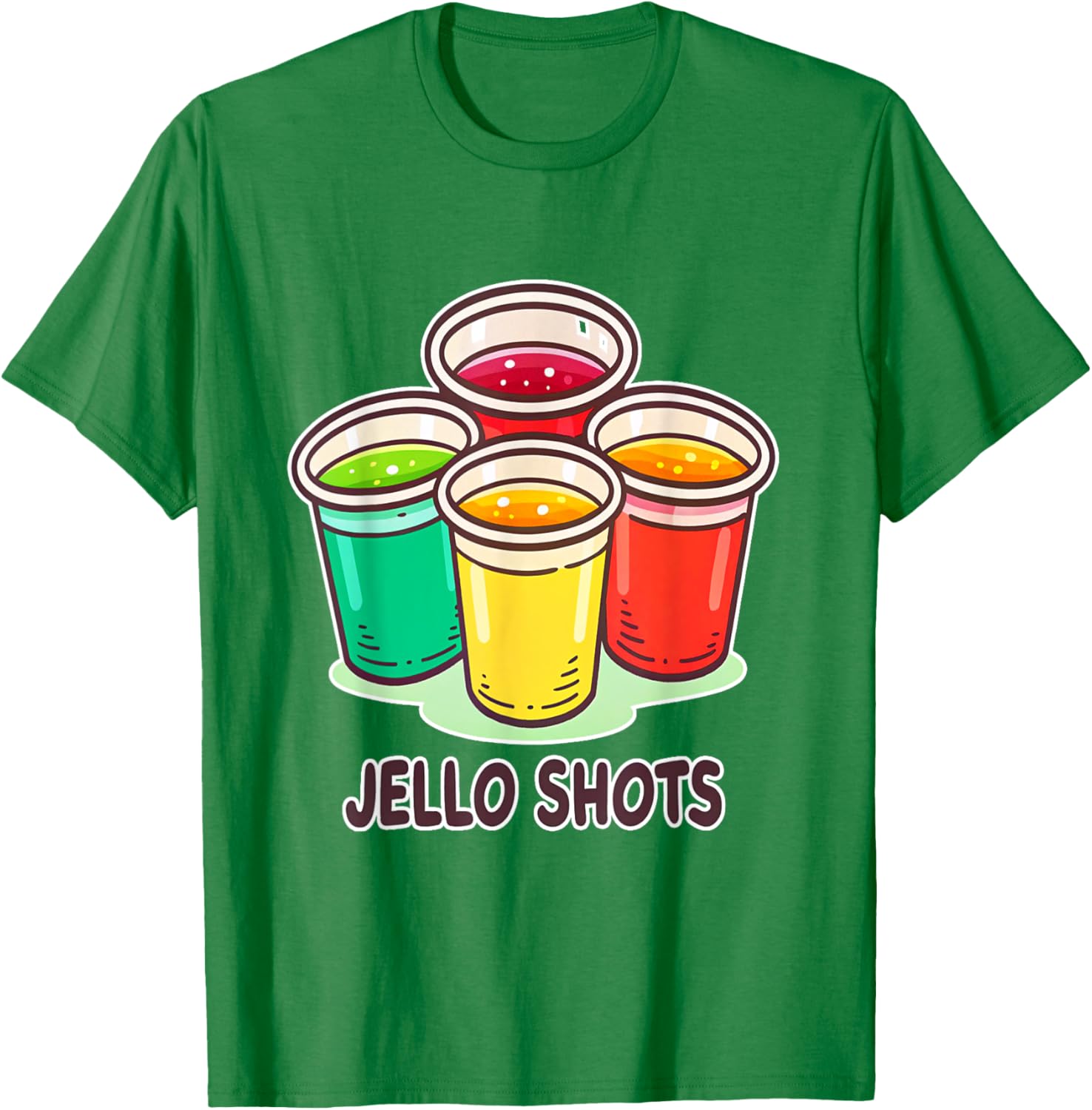 Colorful Jello Shots Party T-Shirt for Fun Celebrations and Events - 22