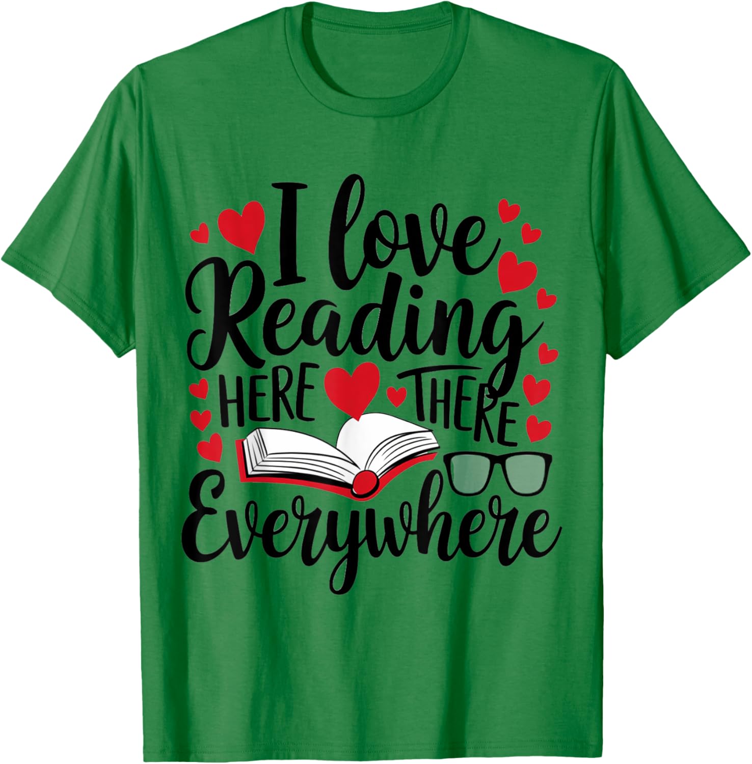 Good Day to Read Book Across America Kids T-Shirt for Young Readers - 14