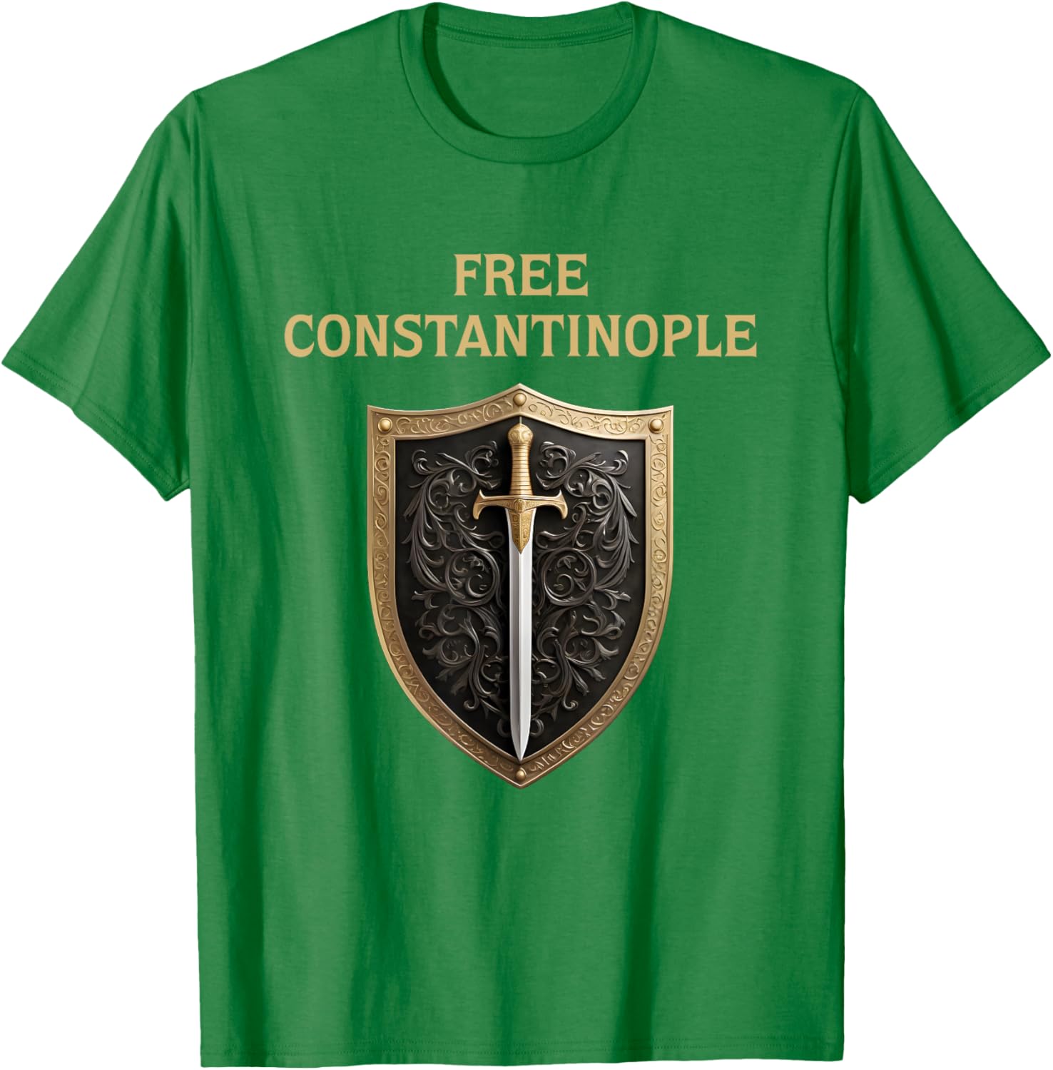 Free Constantinople T-Shirt Celebrating Eastern Roman History and Culture - 2