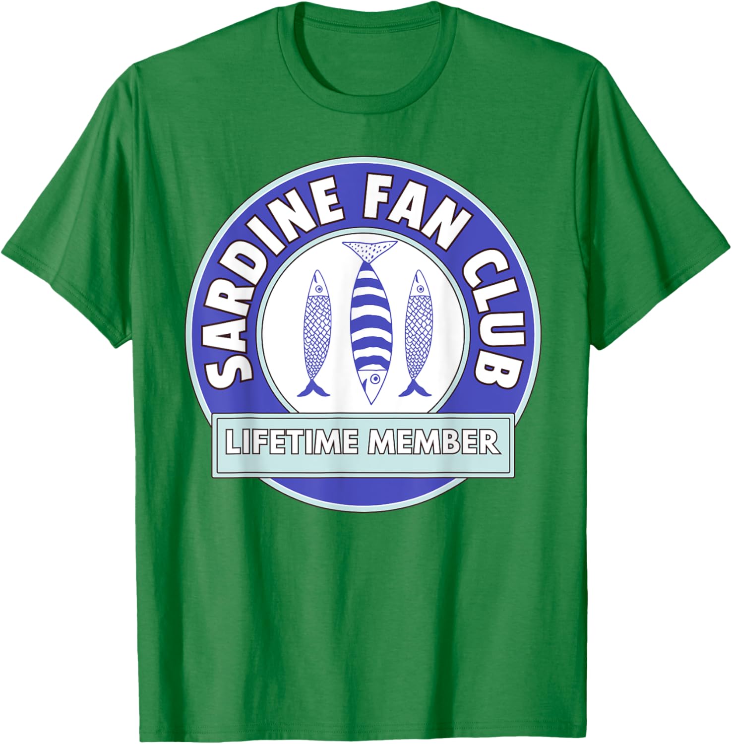 Cute Sardine Graphic T-Shirt for Foodies and Fish Lovers - 7