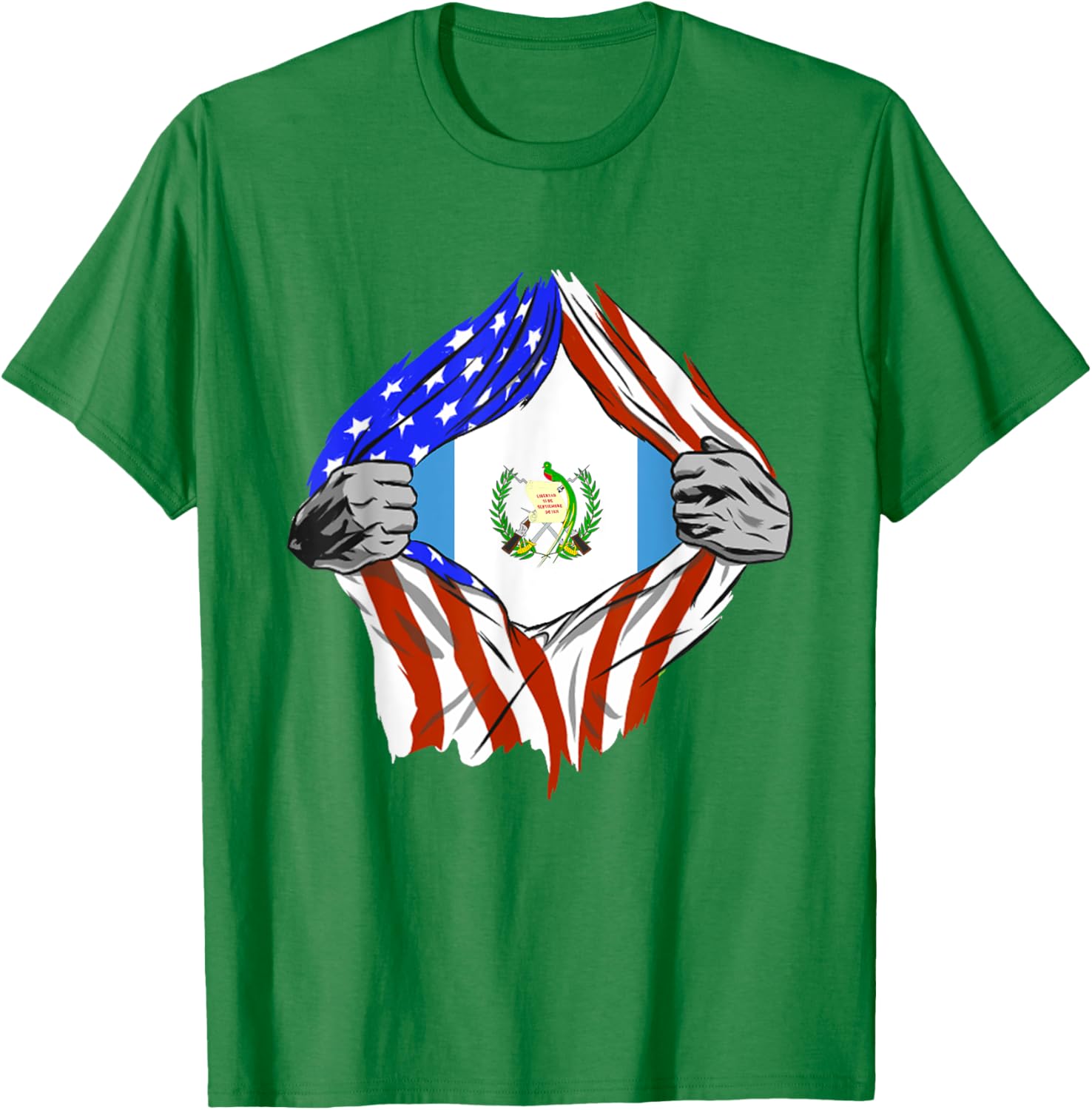 Guatemala Flag T-Shirt for Proud Patriots | Stylish American Apparel - 13