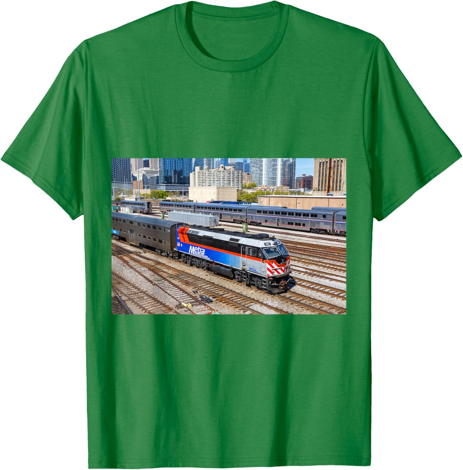 Metra 192 At Union Station T-Shirt Perfect for Commuters and Fans - 25