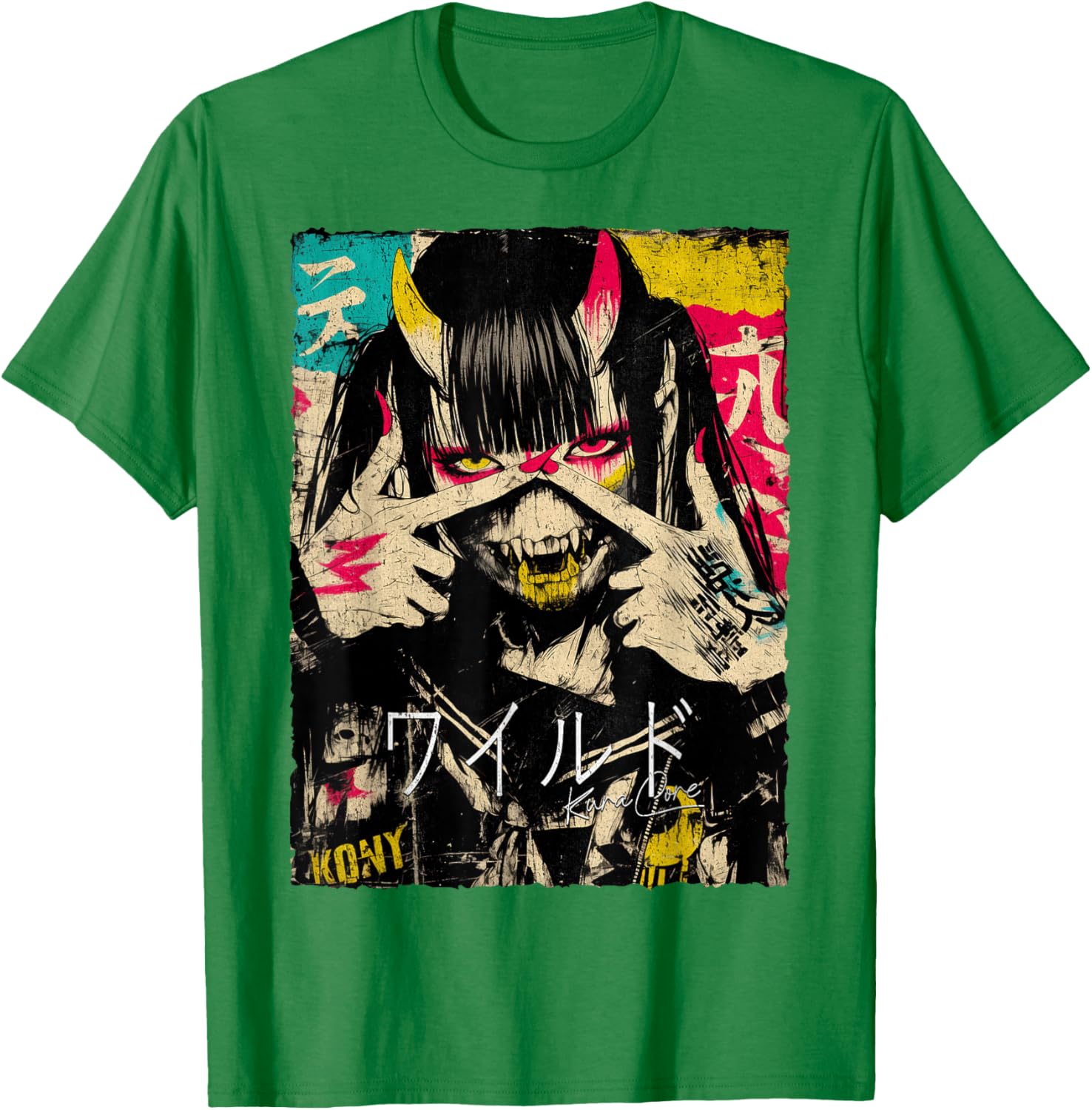 Japanese Cyberpunk Y2K Retro Techwear Anime T-Shirt for Street Style - 4