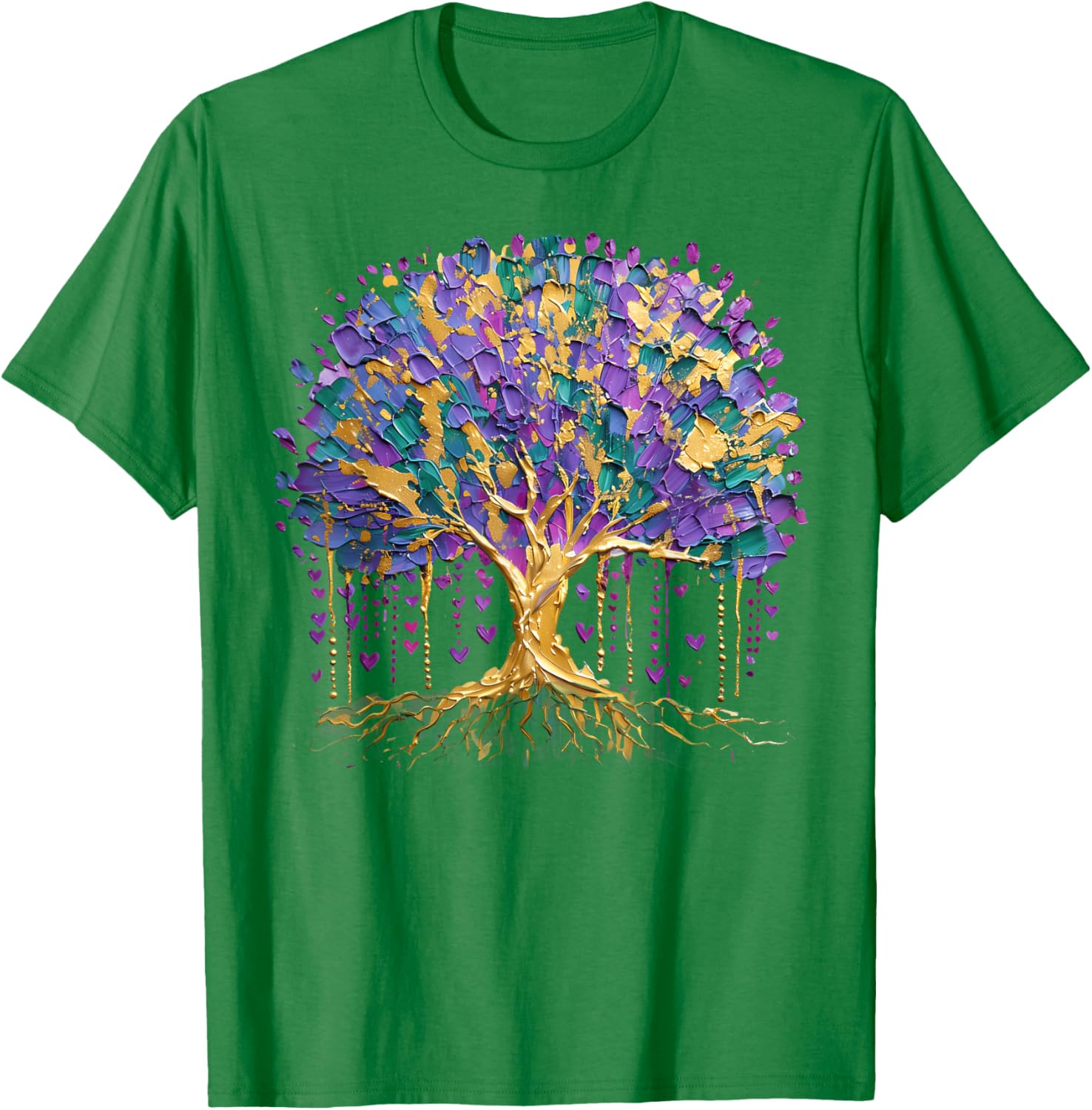 Mardi Gras Bead Tree Festival T-Shirt for Men and Women 2025 - 3