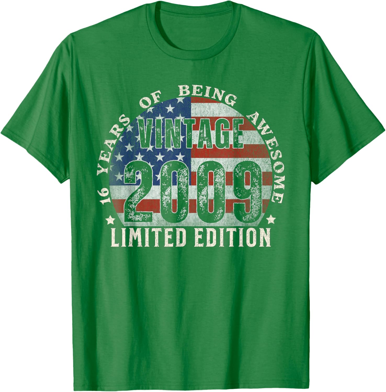 Vintage 2009 Limited Edition 16th Birthday T-Shirt for Unique Gifts - 7