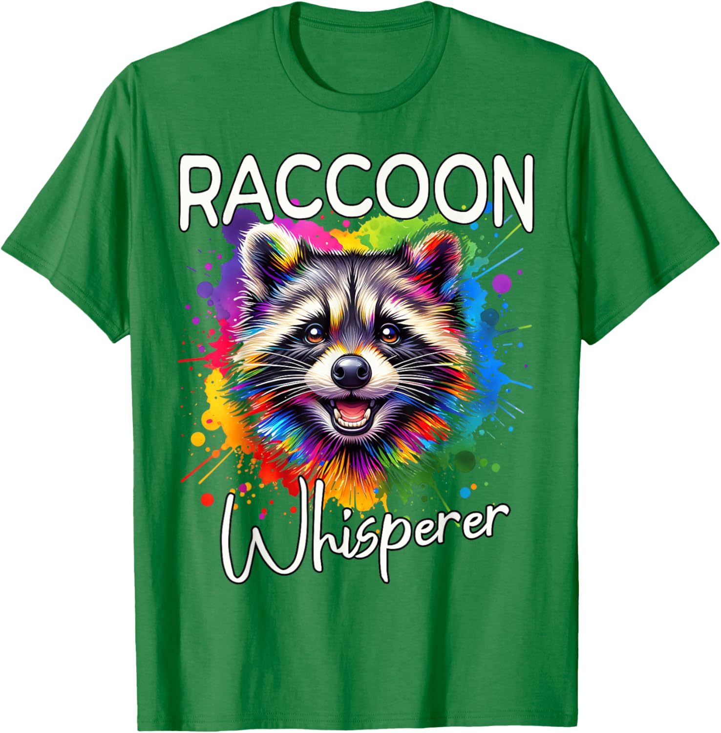 Cute North American Raccoon Whisperer T-Shirt for Animal Lovers - 7