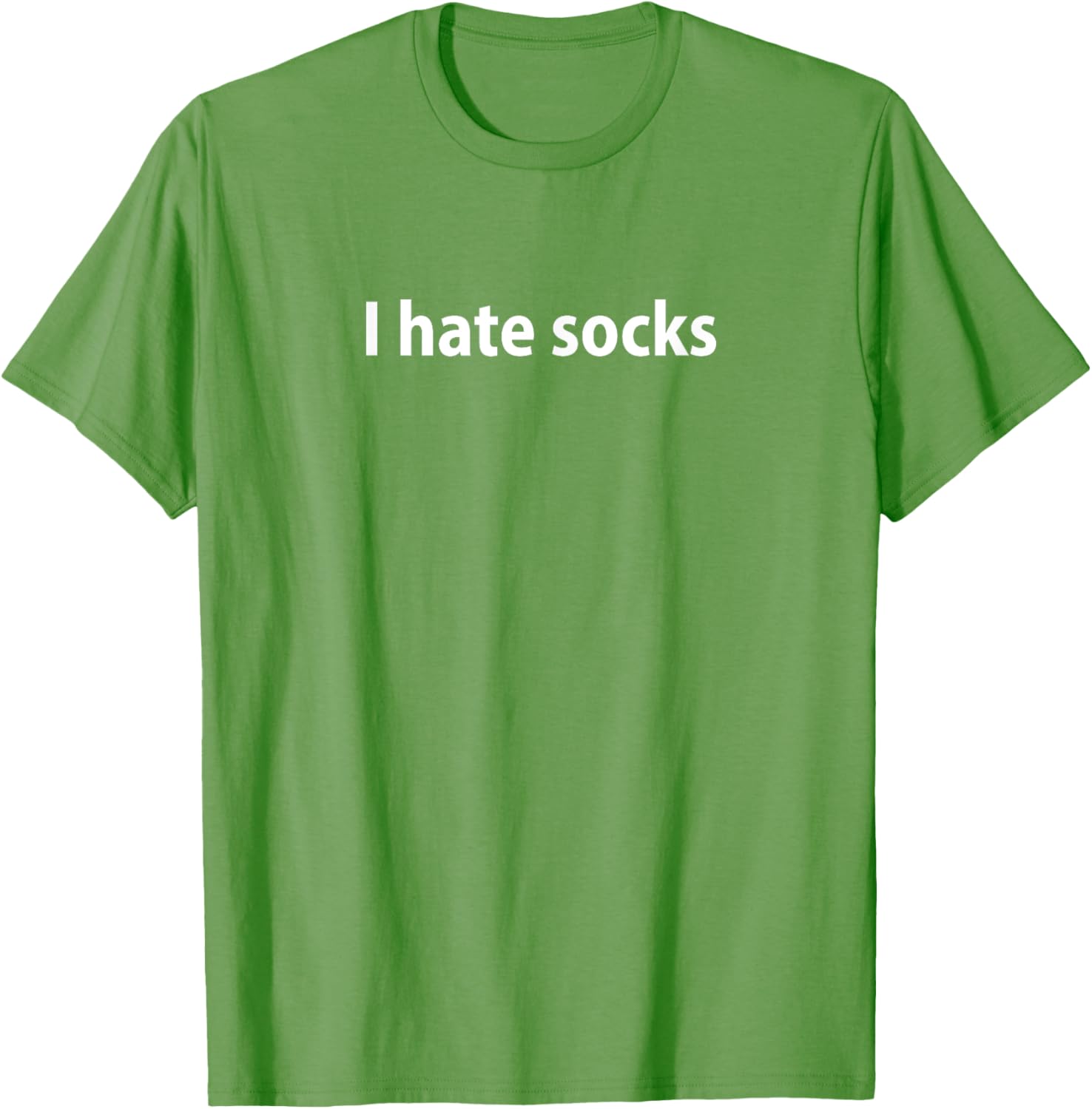 Funny I Hate Socks T-Shirt for Casual Wear and Gifts - 21