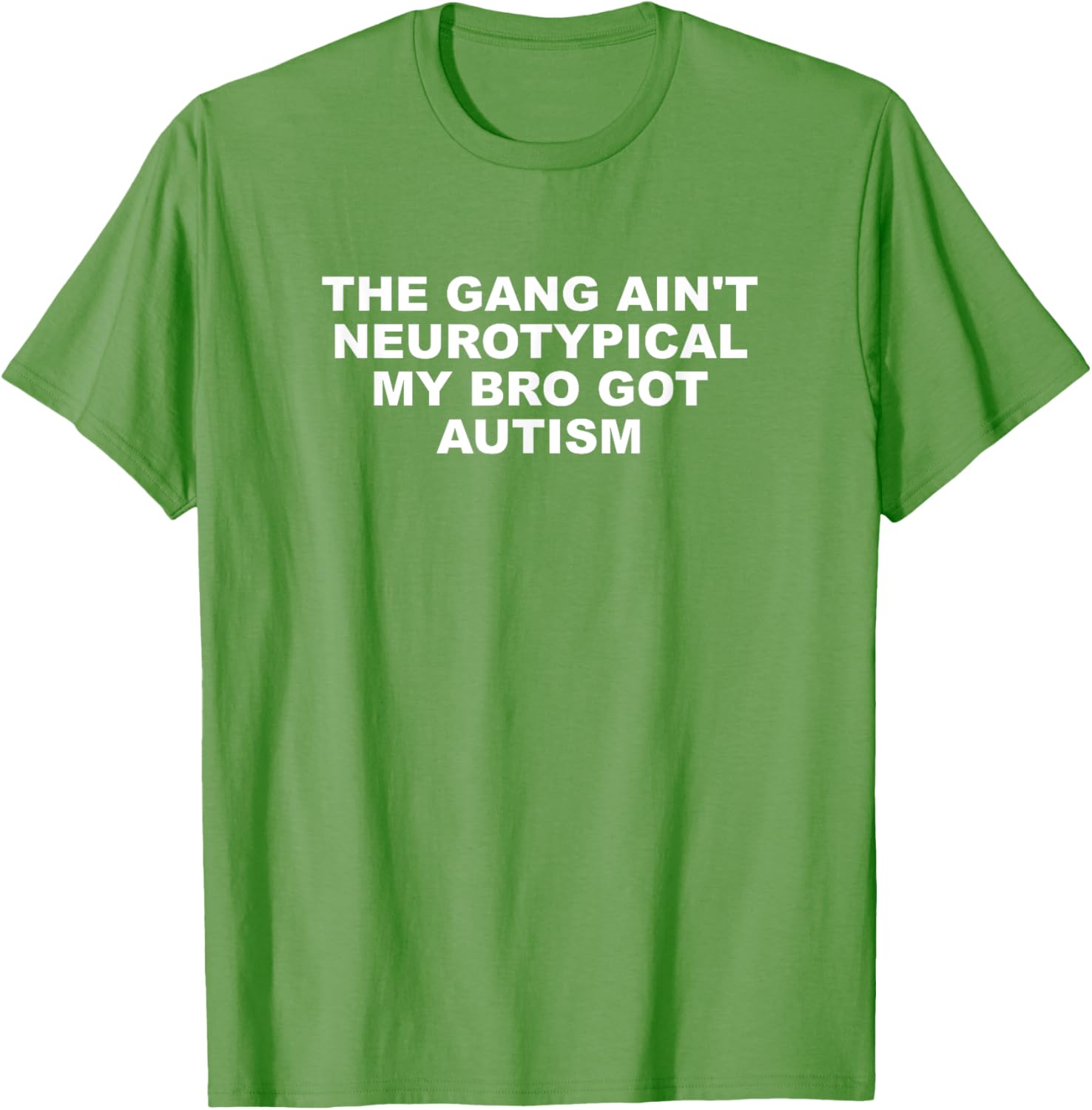 The Gang Aint Neurotypical Autism T-Shirt for Supportive Friends - 14