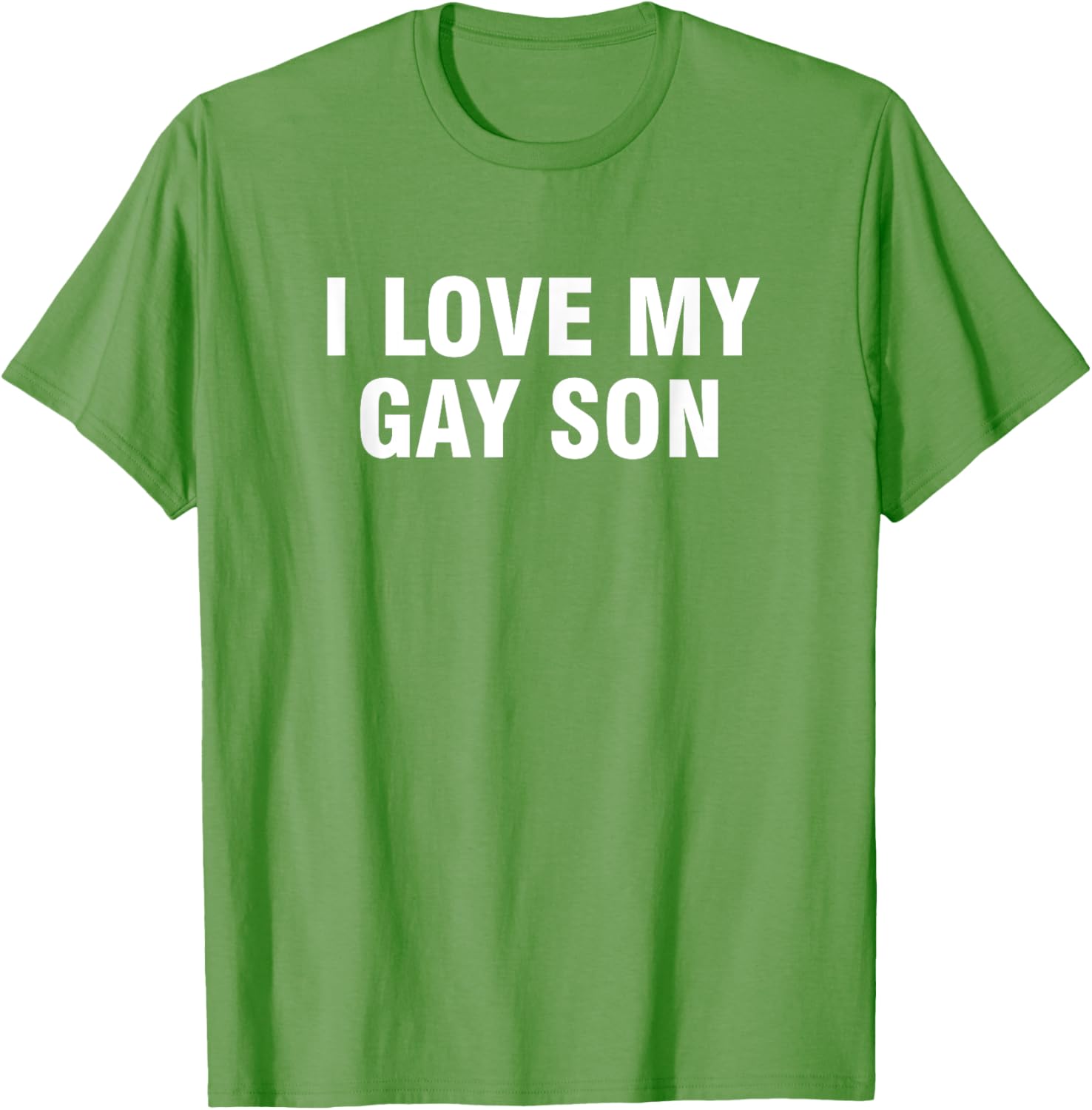 I Love My Gay Son T-Shirt - Supportive and Fun LGBTQ+ Apparel - 5
