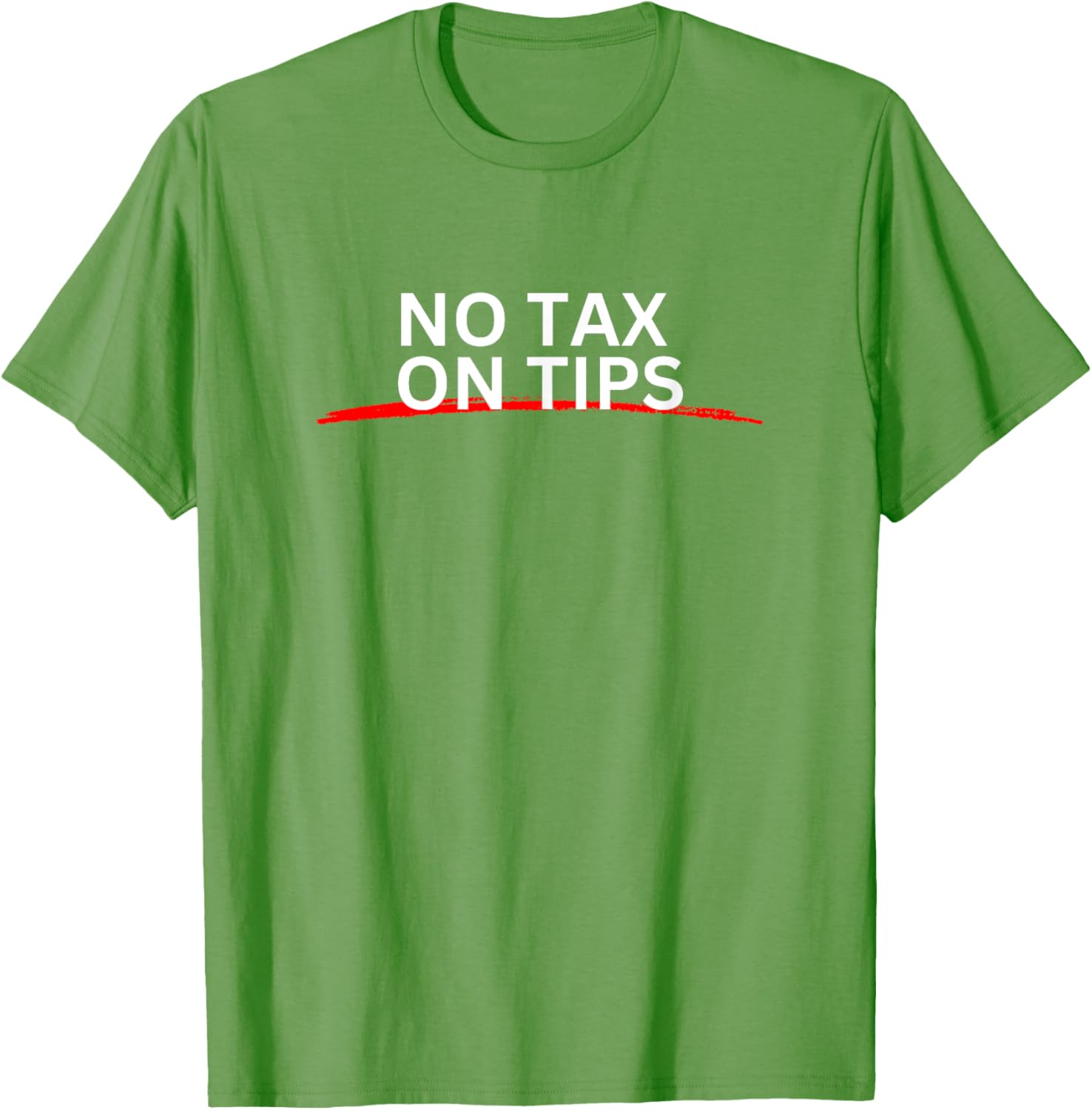 Tax Season No Tax On Tips T-Shirt for Fun and Casual Wear - 1