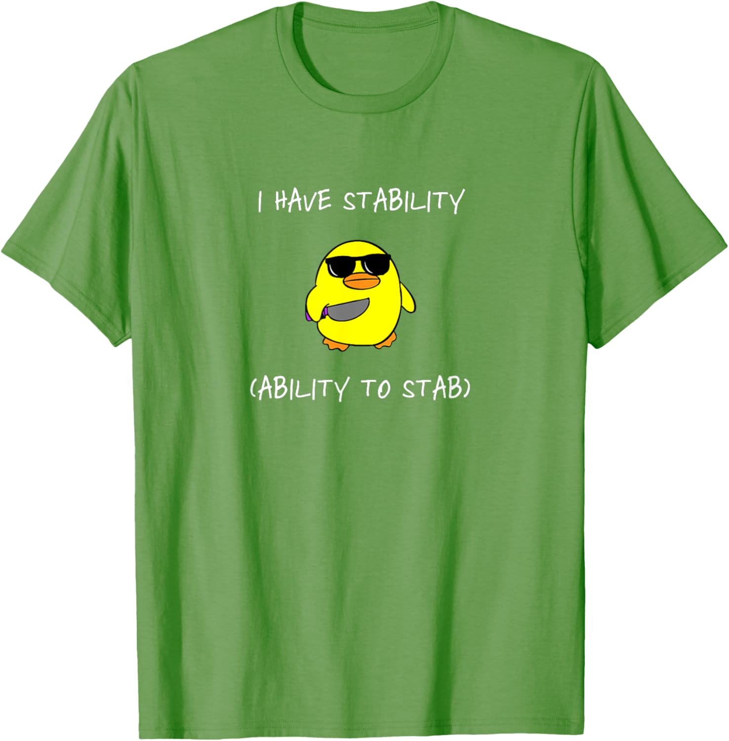 Funny I Have Stability Ability To Stab T-Shirt for Casual Wear - 23