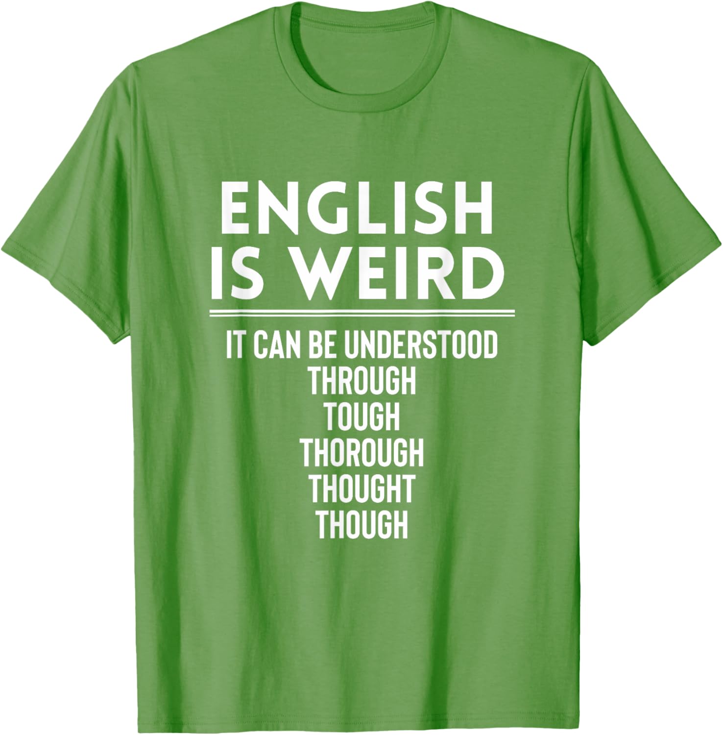 Funny Grammar T-Shirt for English Teachers - Perfect Back to School Gift - 3