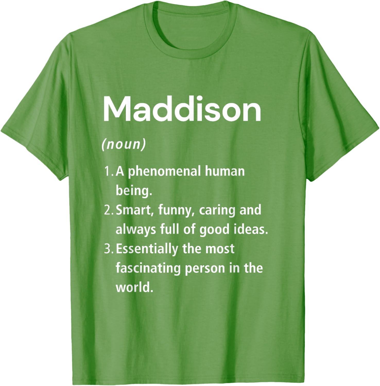 Funny Maddison Name Definition T-Shirt for Unique Style Lovers - 25