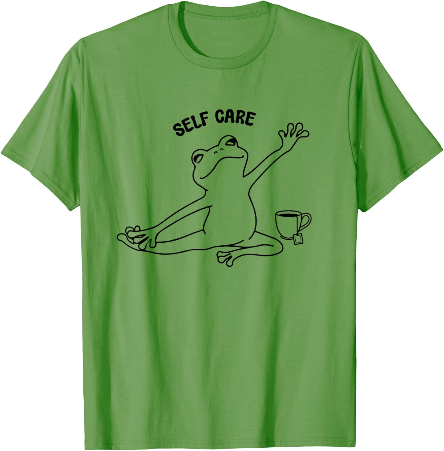 Self Care Frog T-Shirt Fun and Relaxing Apparel for Frog Lovers - 15
