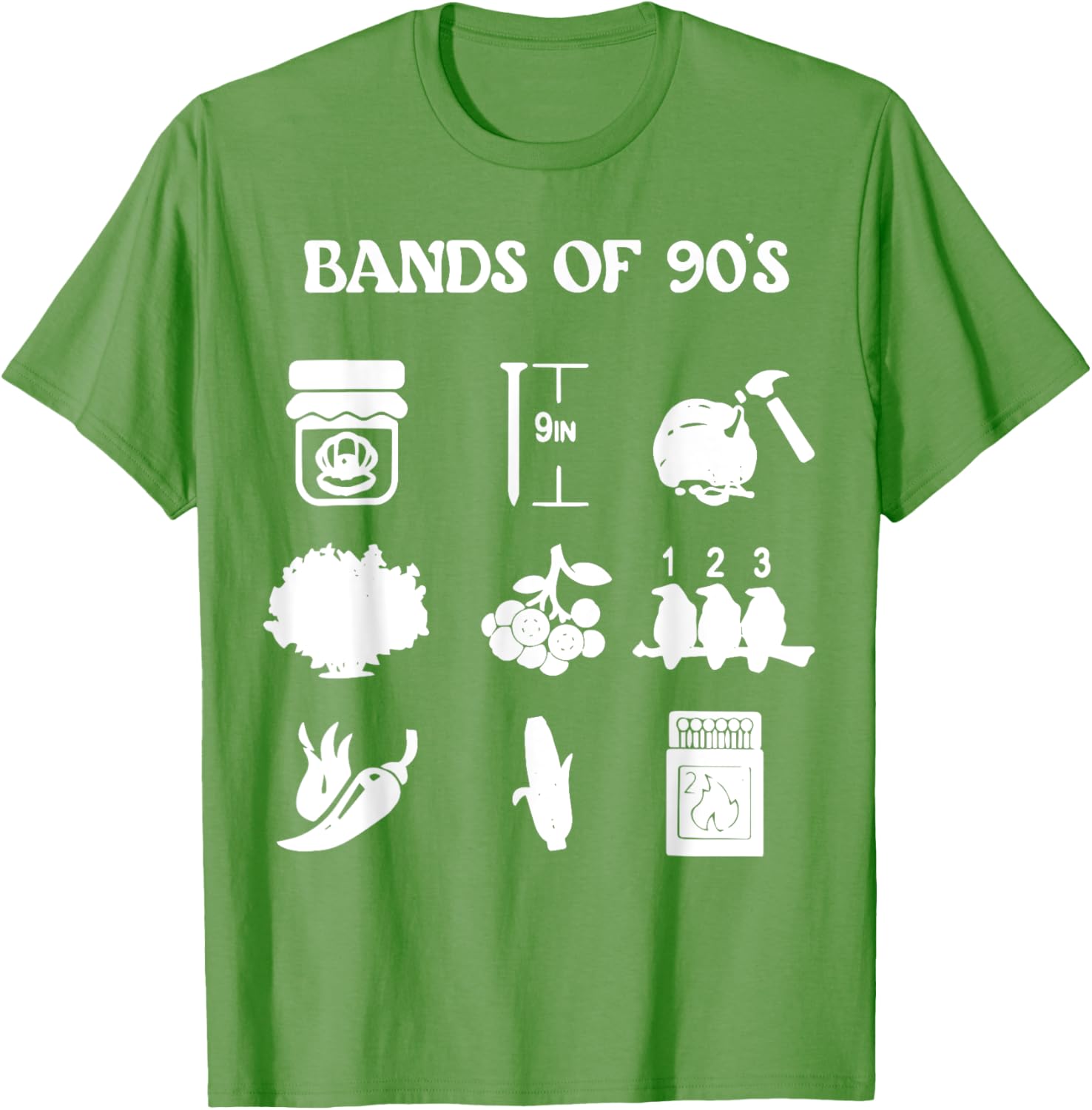 Retro 1990s Bands T-Shirt for 90s Music Lovers - Stylish Vintage Apparel - 5