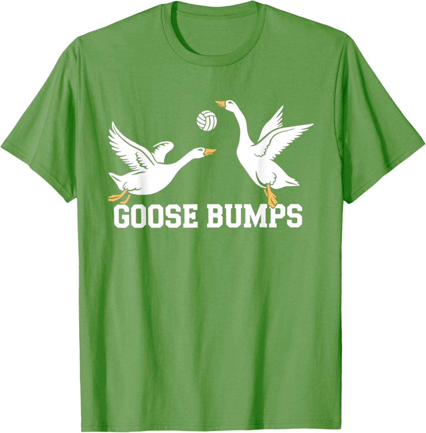 Goose Bumps Volleyball Spike T-Shirt for Sports Lovers and Athletes - 20