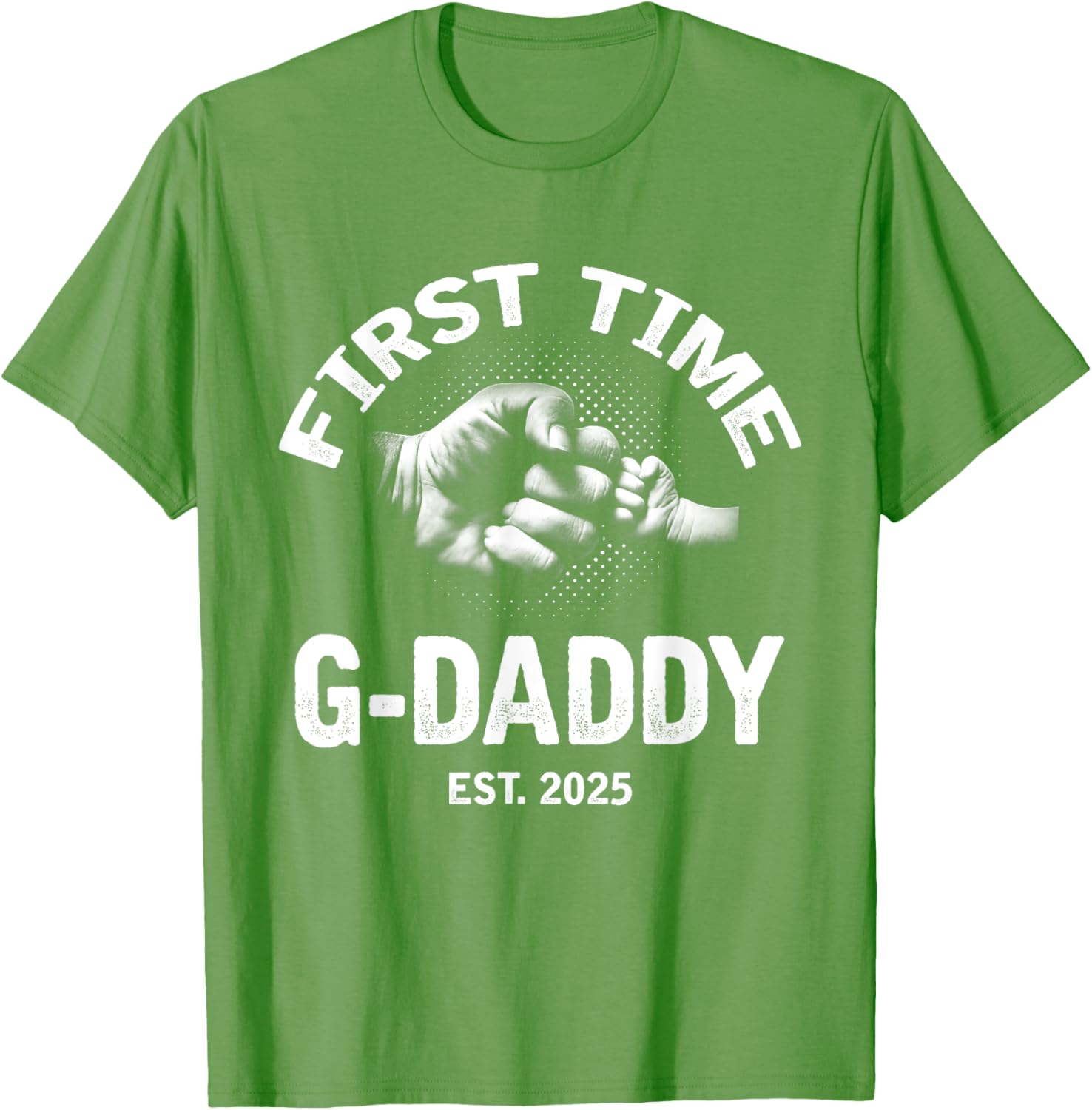First Time G-Daddy 2025 Father's Day Vintage T-Shirt for Proud Dads - 18
