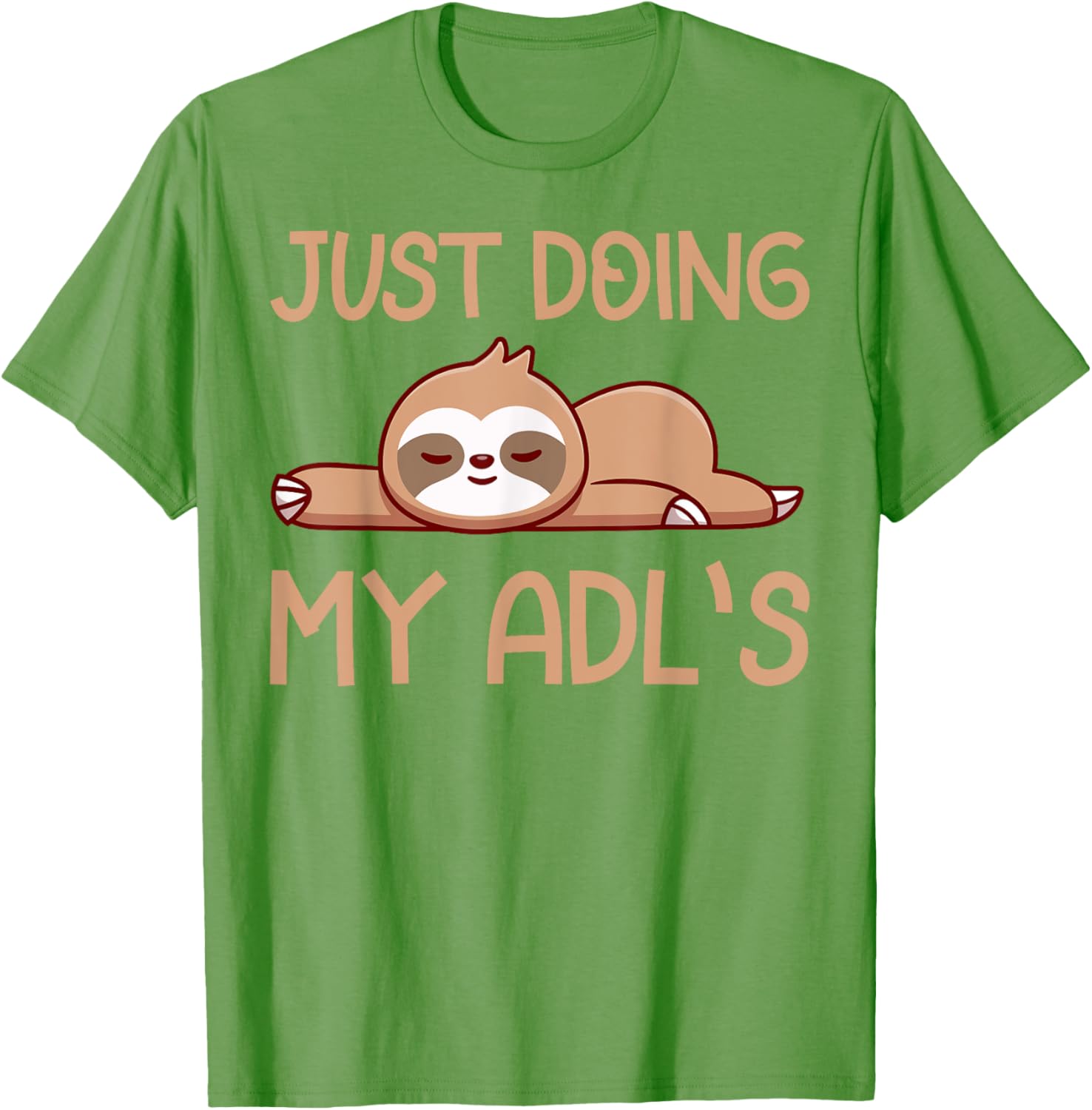 Cute Sloth Doing My ADLs T-Shirt for Occupational Therapists and OT Lovers - 4
