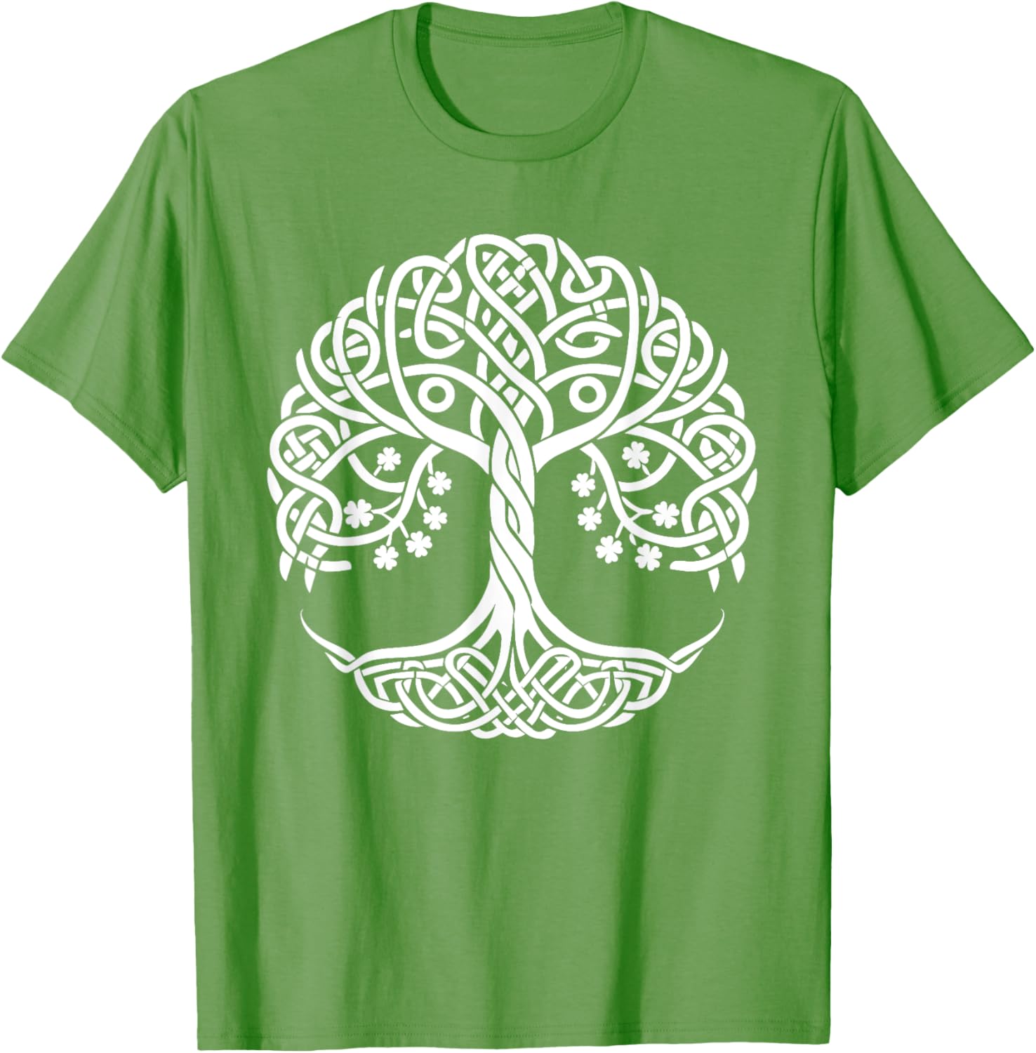 Irish Tree of Life Lucky St Patrick's Day T-Shirt for Celebration Fun - 3