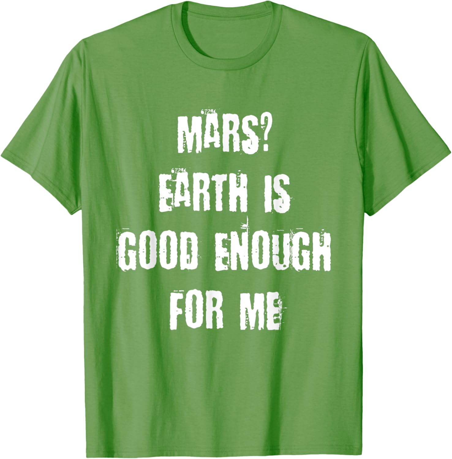 Funny Mars Earth T-Shirt for Space Lovers - Unique Casual Wear - 27