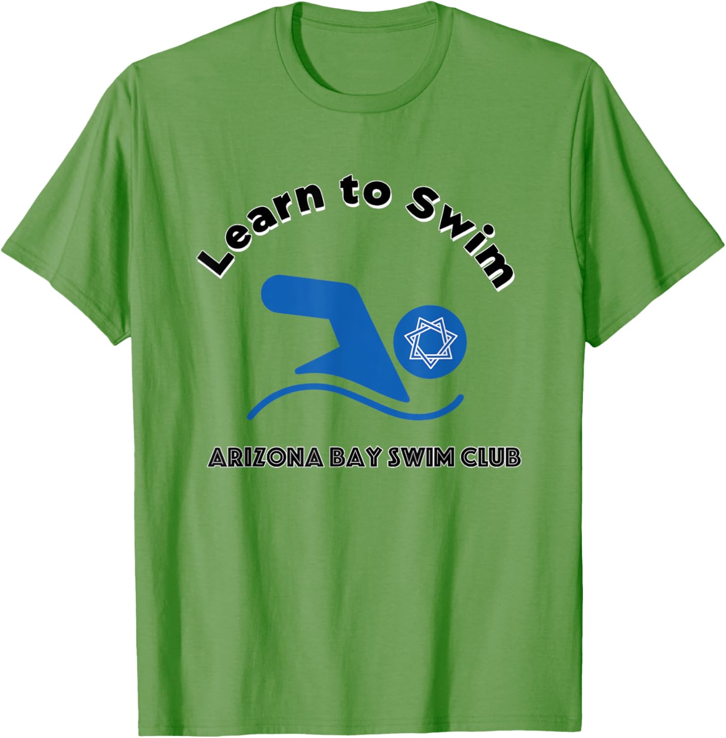 Learn to Swim Club Bay Arizona T-Shirt Fun Summer Swimwear Apparel - 10