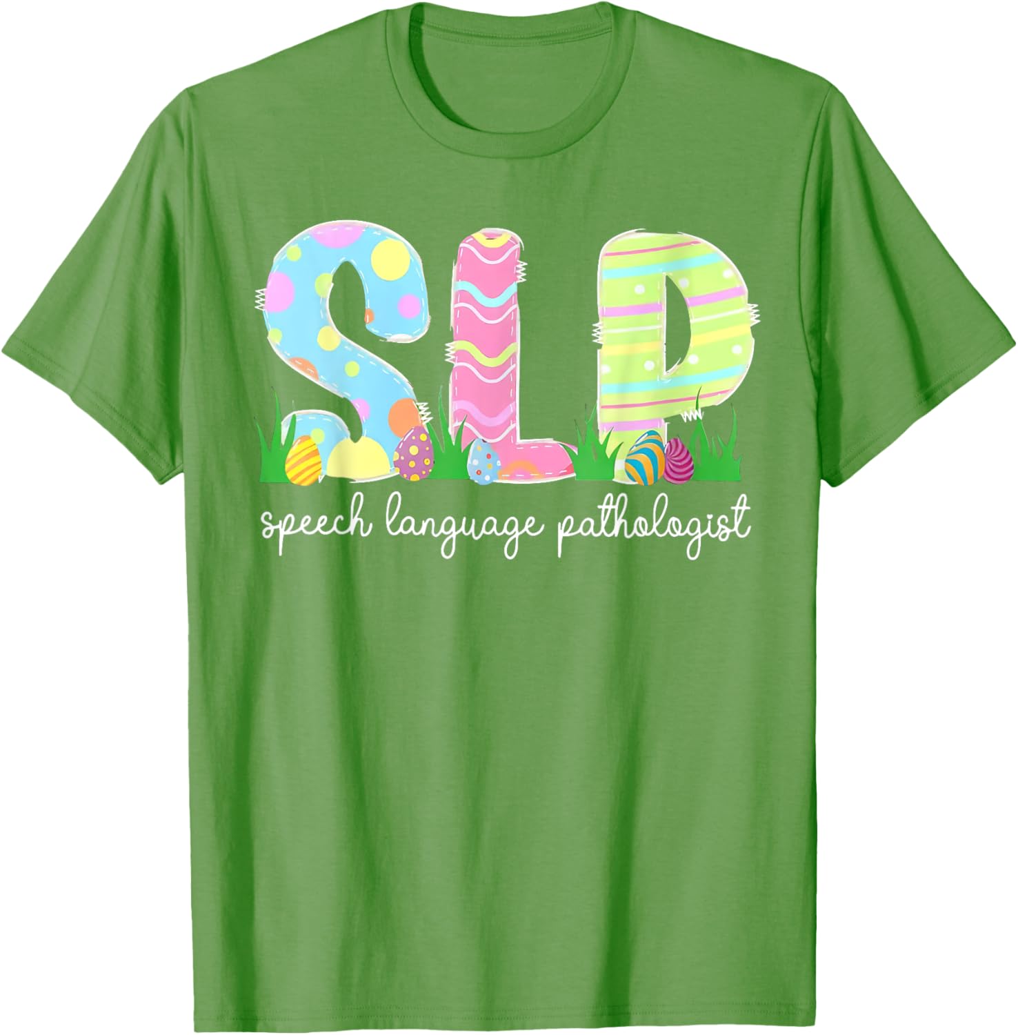 Charming Easter SLP T-Shirt for Speech Language Pathology Lovers - 21