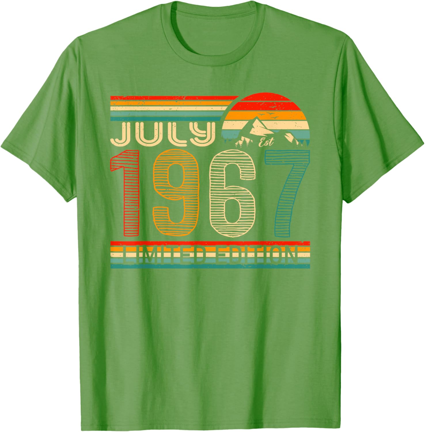 Vintage July 1967 Classic Birthday T-Shirt for Unique Celebrations - 6