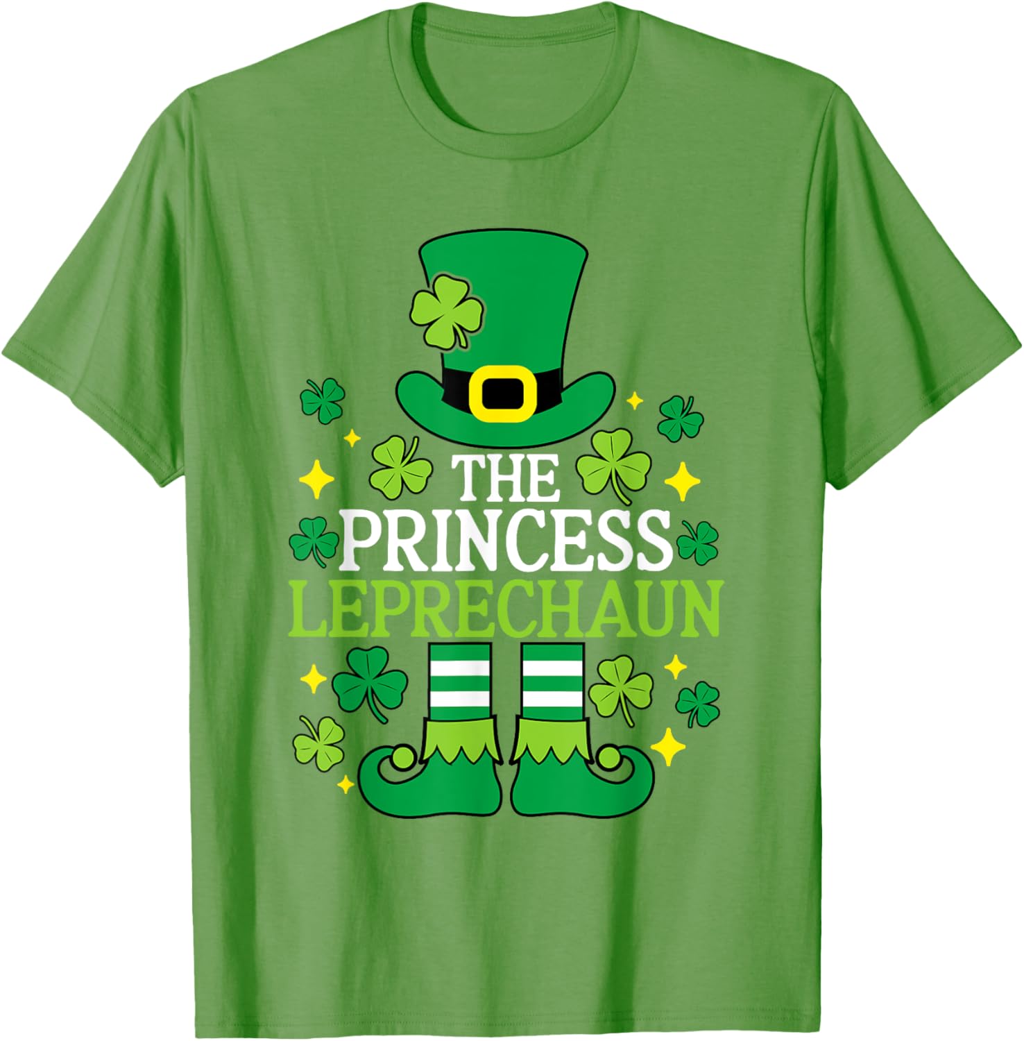 Charming Princess Leprechaun Family Matching T-Shirts for St Patrick's Day - 11
