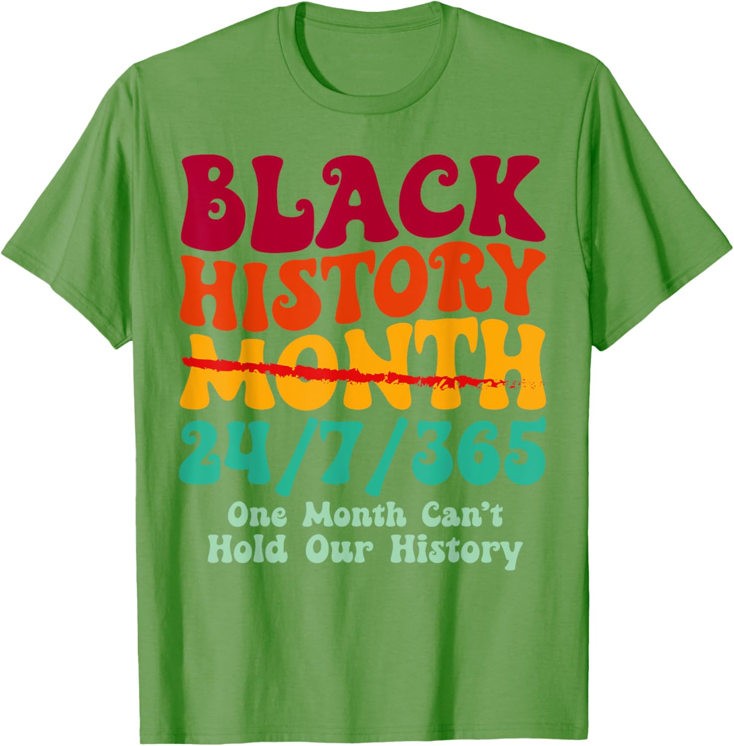 Groovy Black History Month Melanin Afro T-Shirt for Men and Women - 25