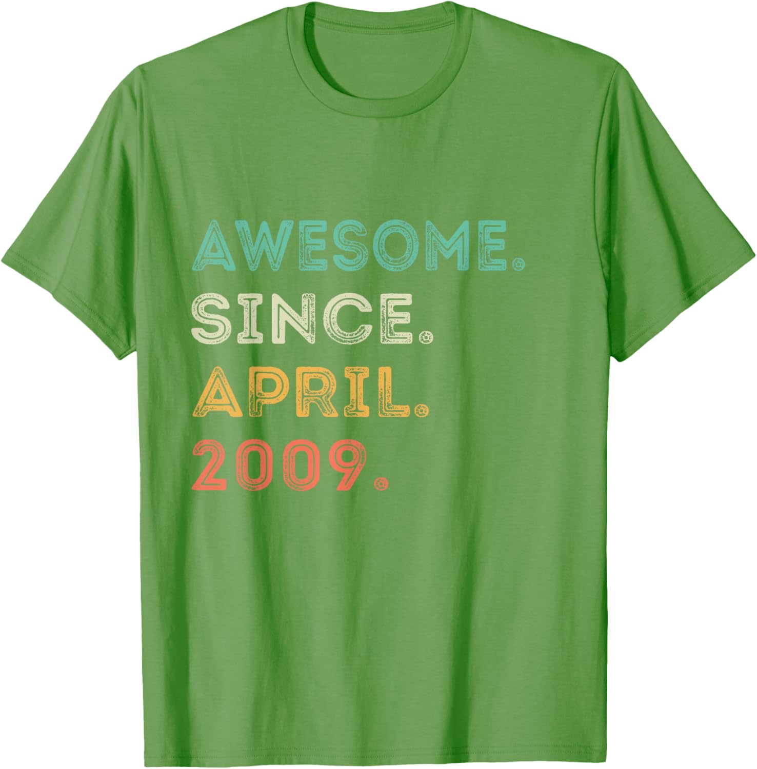 16th Birthday T-Shirt Awesome Since April 2009 Fun Gift for Teens - 8