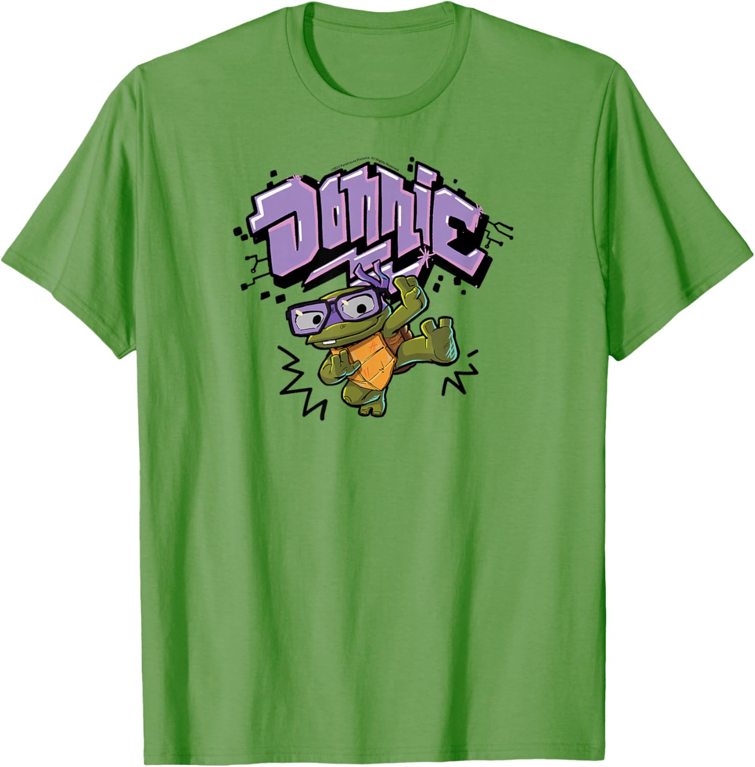 Adorable Teenage Mutant Ninja Turtles Baby Donnie T-Shirt for Kids - 24