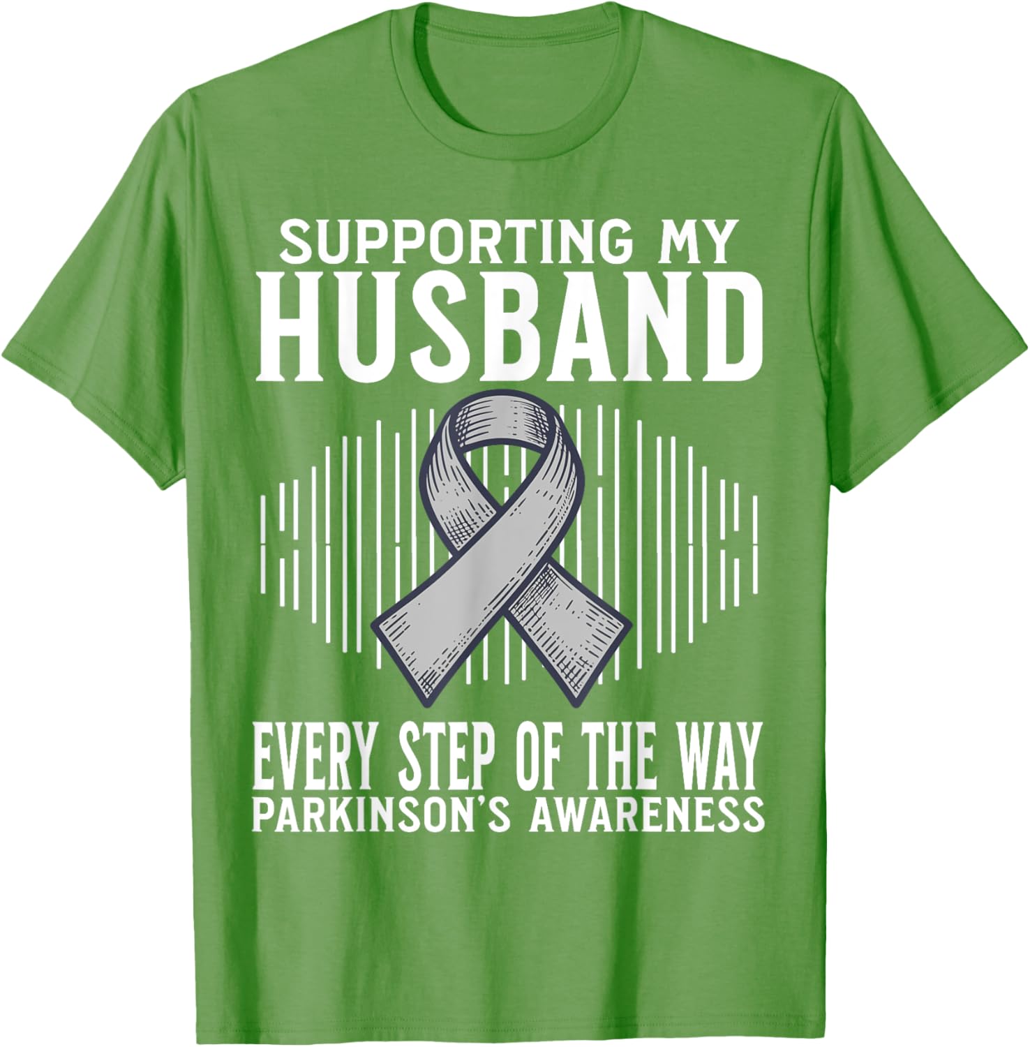 Support My Husband Parkinson's Disease Awareness T-Shirt Gift - 2