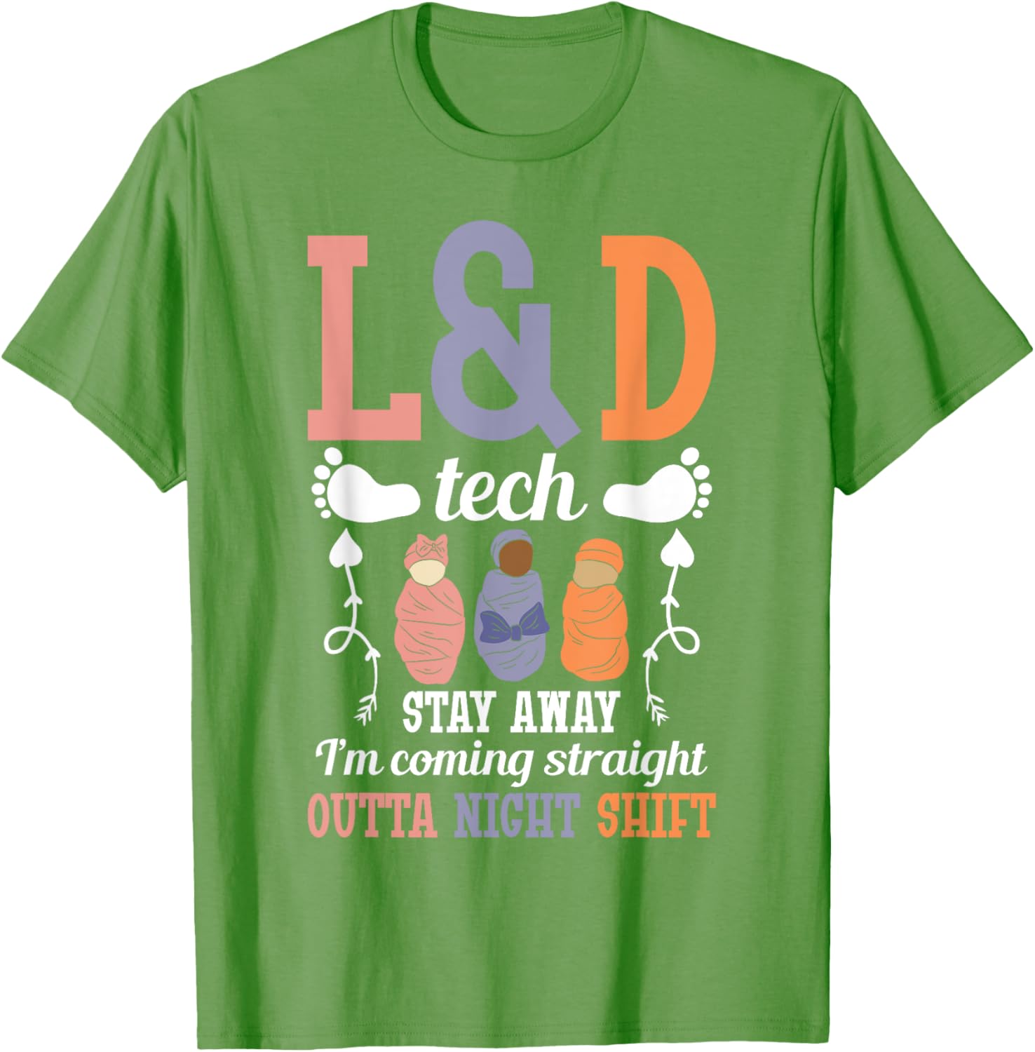 L&D Surgical Tech Nurse T-Shirt - Perfect Gift for Labor & Delivery Staff - 7