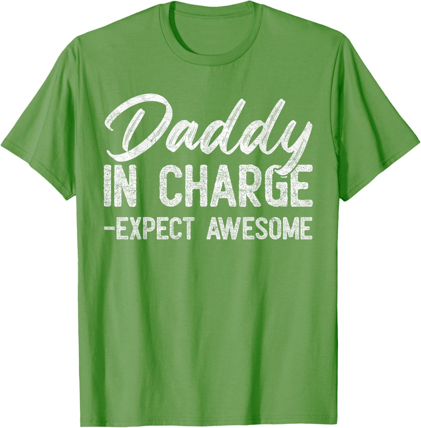 Vintage Daddy In Charge Expect Awesome Father's Day T-Shirt for Dads - 19