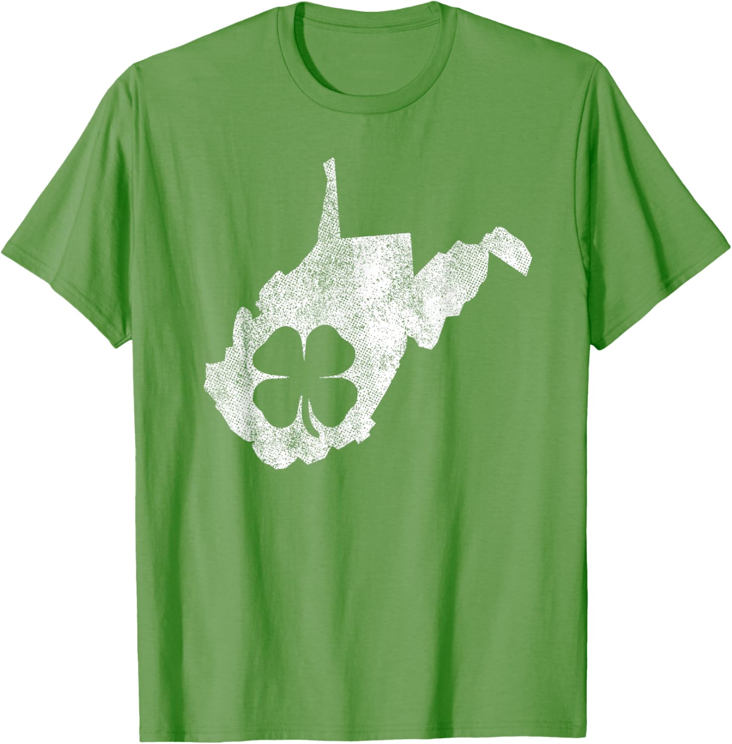 West Virginia Shamrock St Patricks Day T-Shirt for Irish Pride - 1