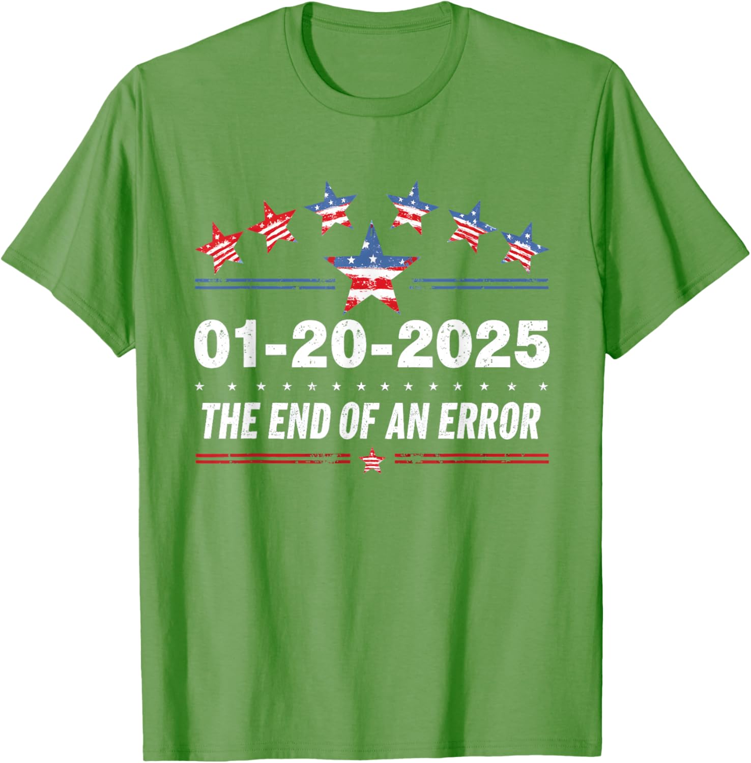 Patriotic Change 2025 Graphic Tee for Adults - Classic Fit, Crew Neck - 7