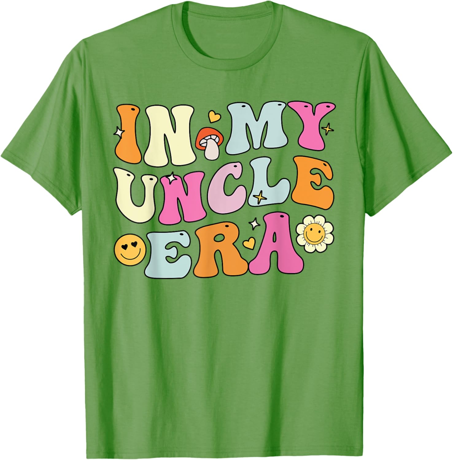 Groovy In My Uncle Era T-Shirt Perfect for Father's Day Fun - 18