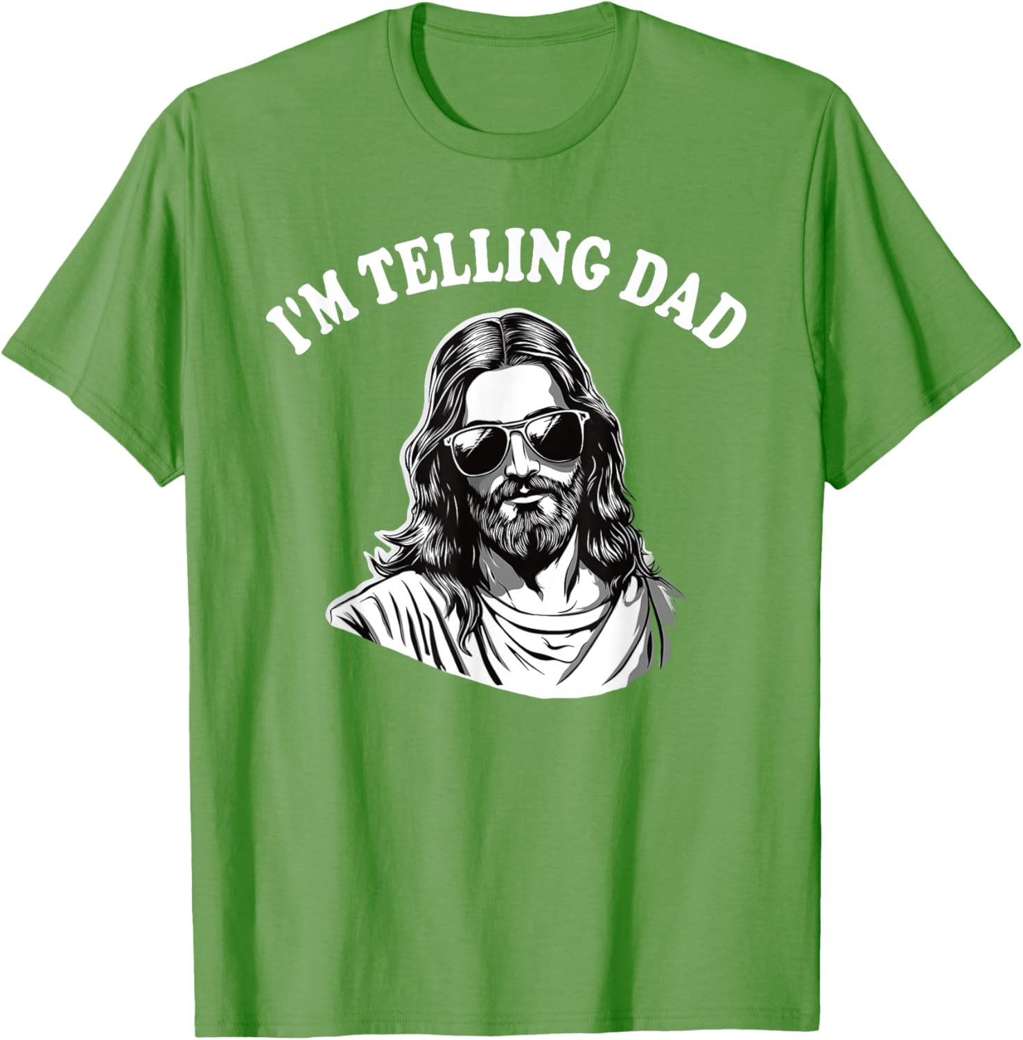 Funny Christian Jesus Meme Dad T-Shirt for Religious Humor Lovers - 8