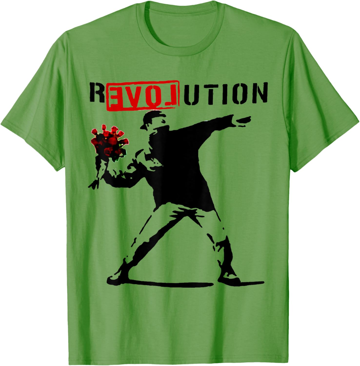 Revolution Love Meme T-Shirt for Trendy Fashion Lovers and Gift Ideas - 3