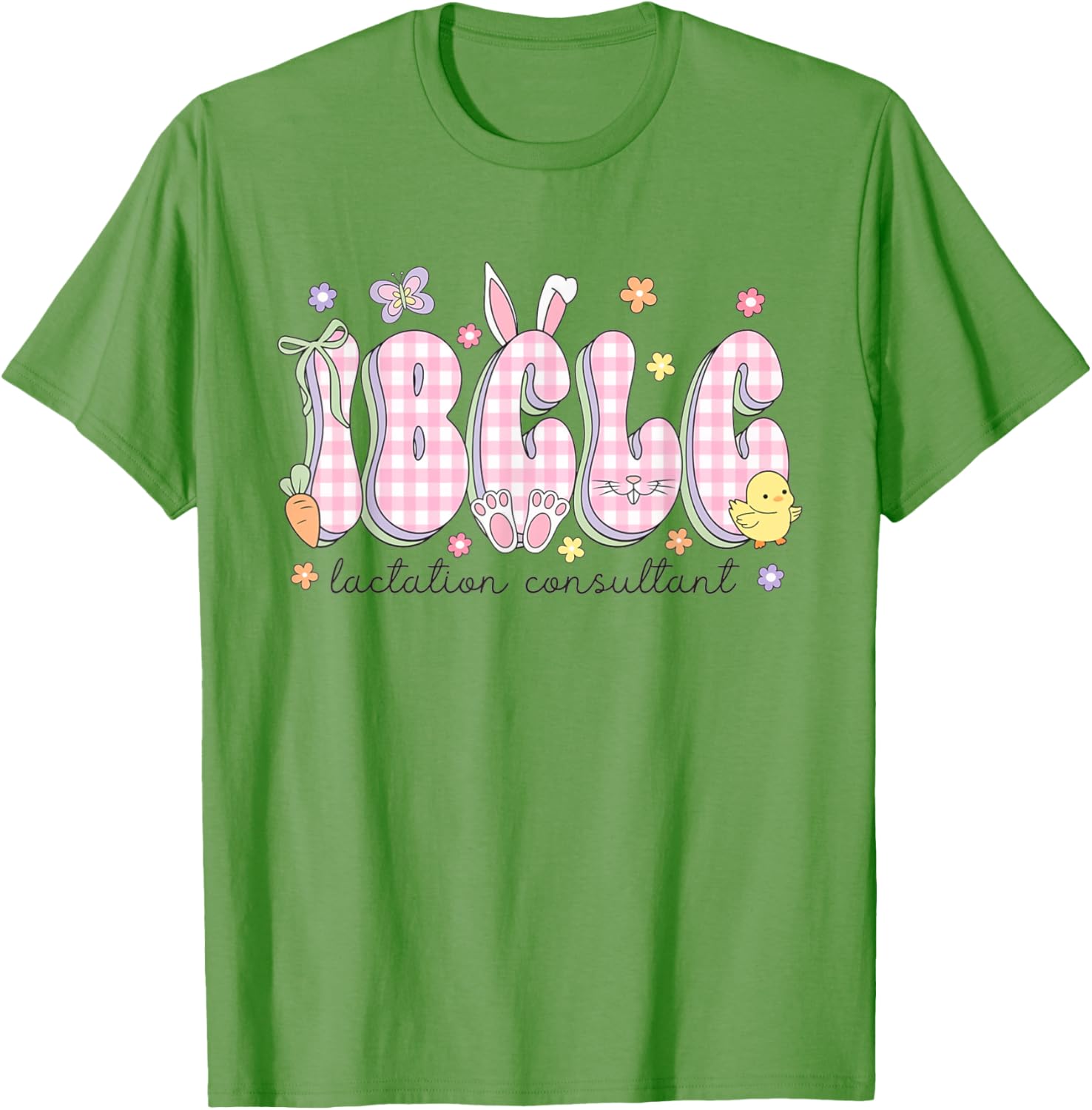 IBCLC Lactation Consultant Easter T-Shirt for Breastfeeding Education - 11