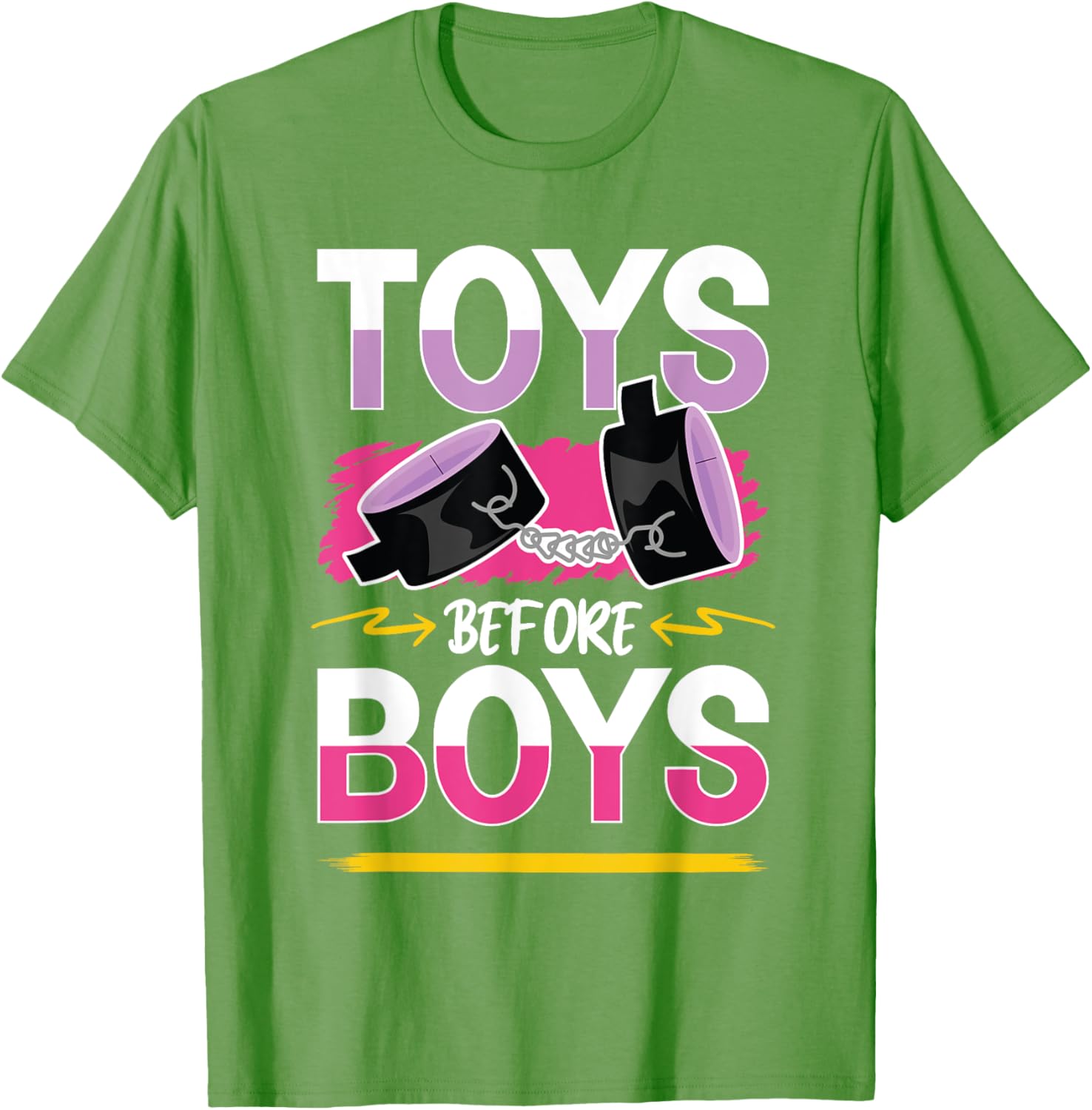 Funny Toys Before Boys T-Shirt for Women - Humorous Adults Apparel - 23