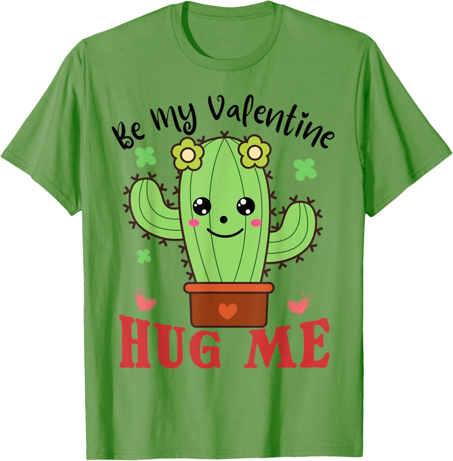 Funny Cactus Valentine's Day T-Shirt for Loving Couples - 14