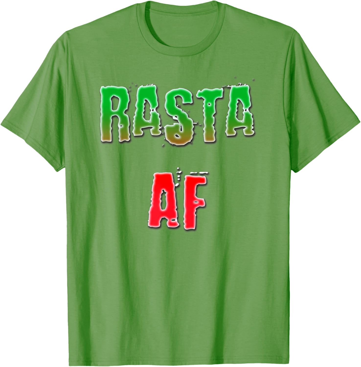 Rasta AF 3D T-Shirt for Unique Style in Clothing and Accessories - 14