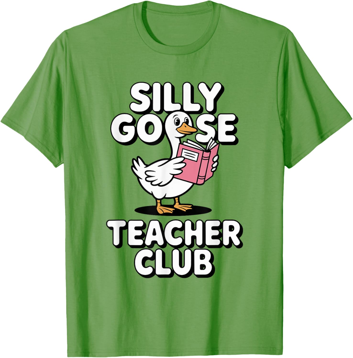 Silly Goose Teacher Club Fun Back to School Humor T-Shirt for Educators - 23