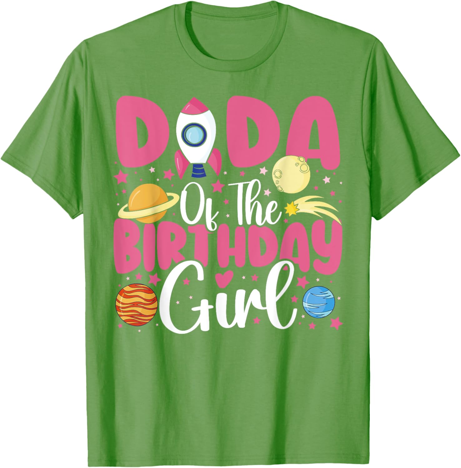 Birthday Girl Astronaut Family T-Shirt for Fun Celebrations - 21