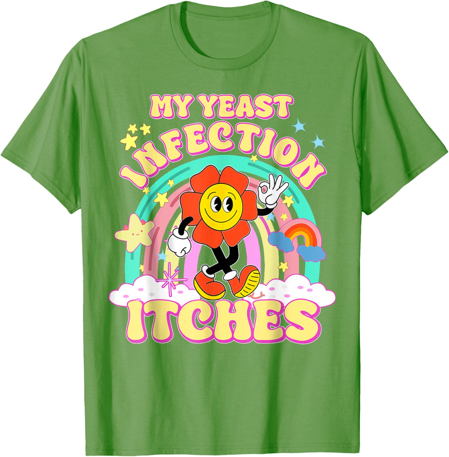 Funny Yeast Infection Humor T-Shirt for Unique Gifts and Casual Wear - 16